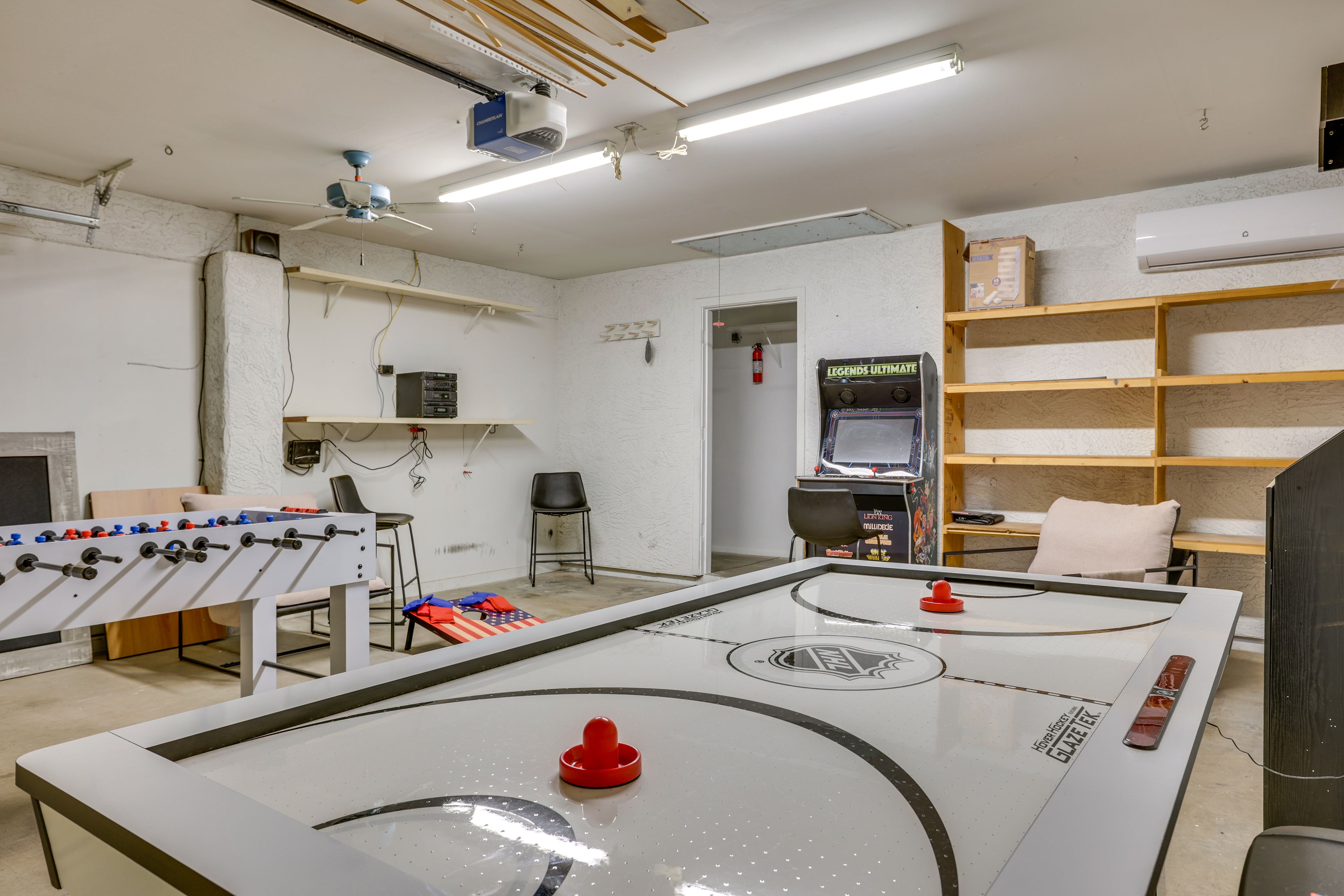 Garage Game Room