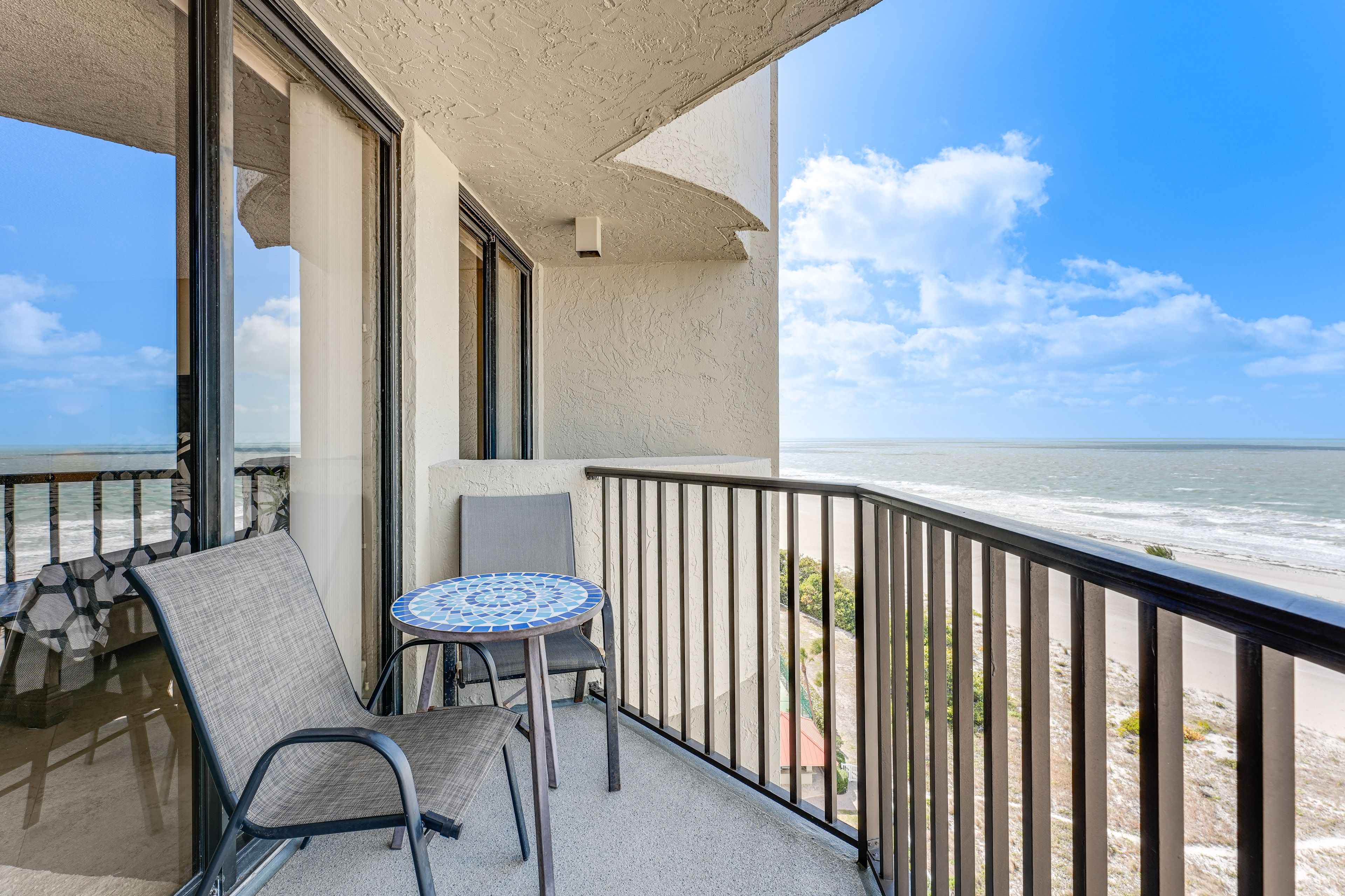 Private Balcony | Access via Living Room