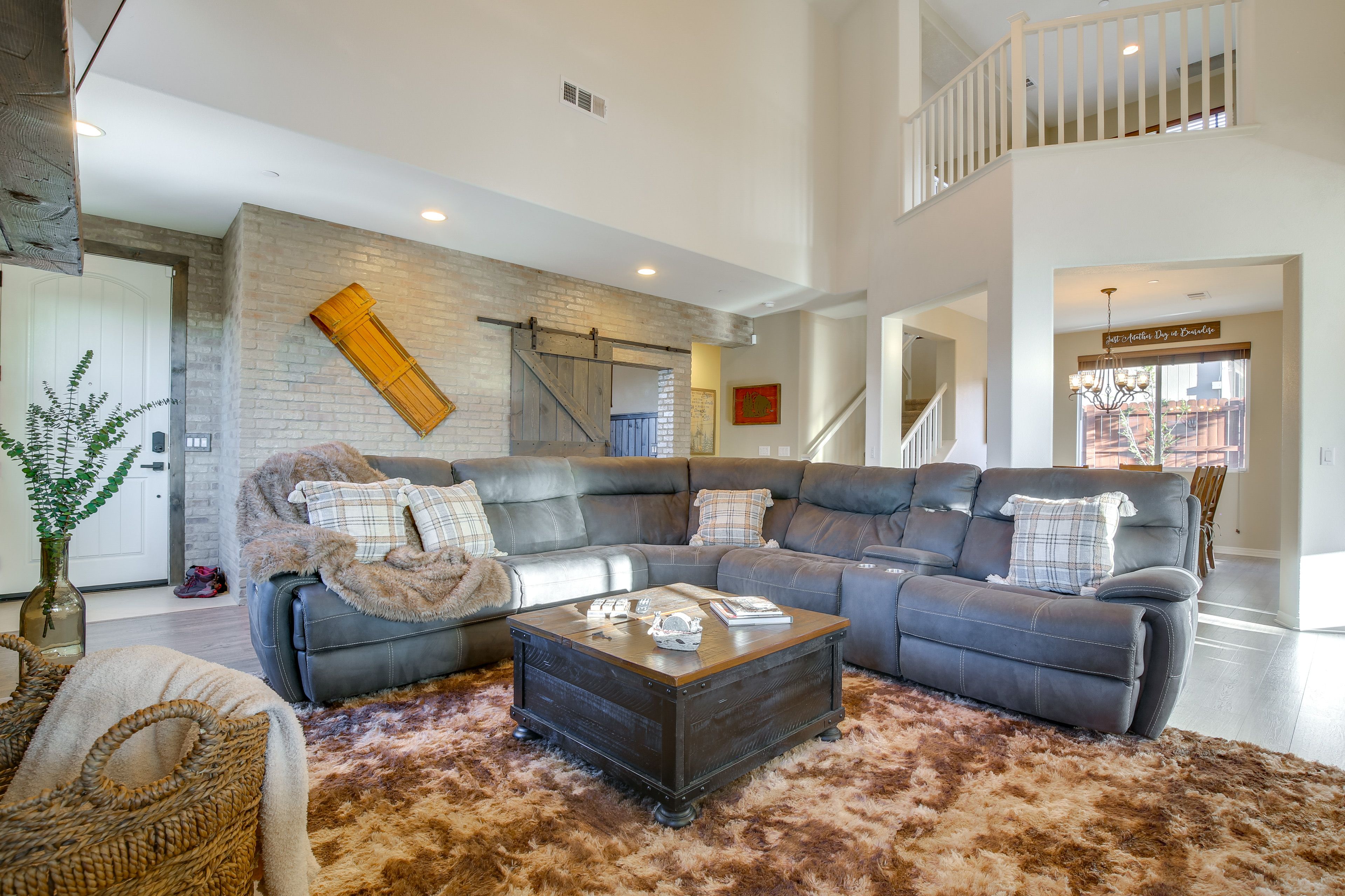 Living Room | Fireplace | Flat-Screen TV | 1st Floor