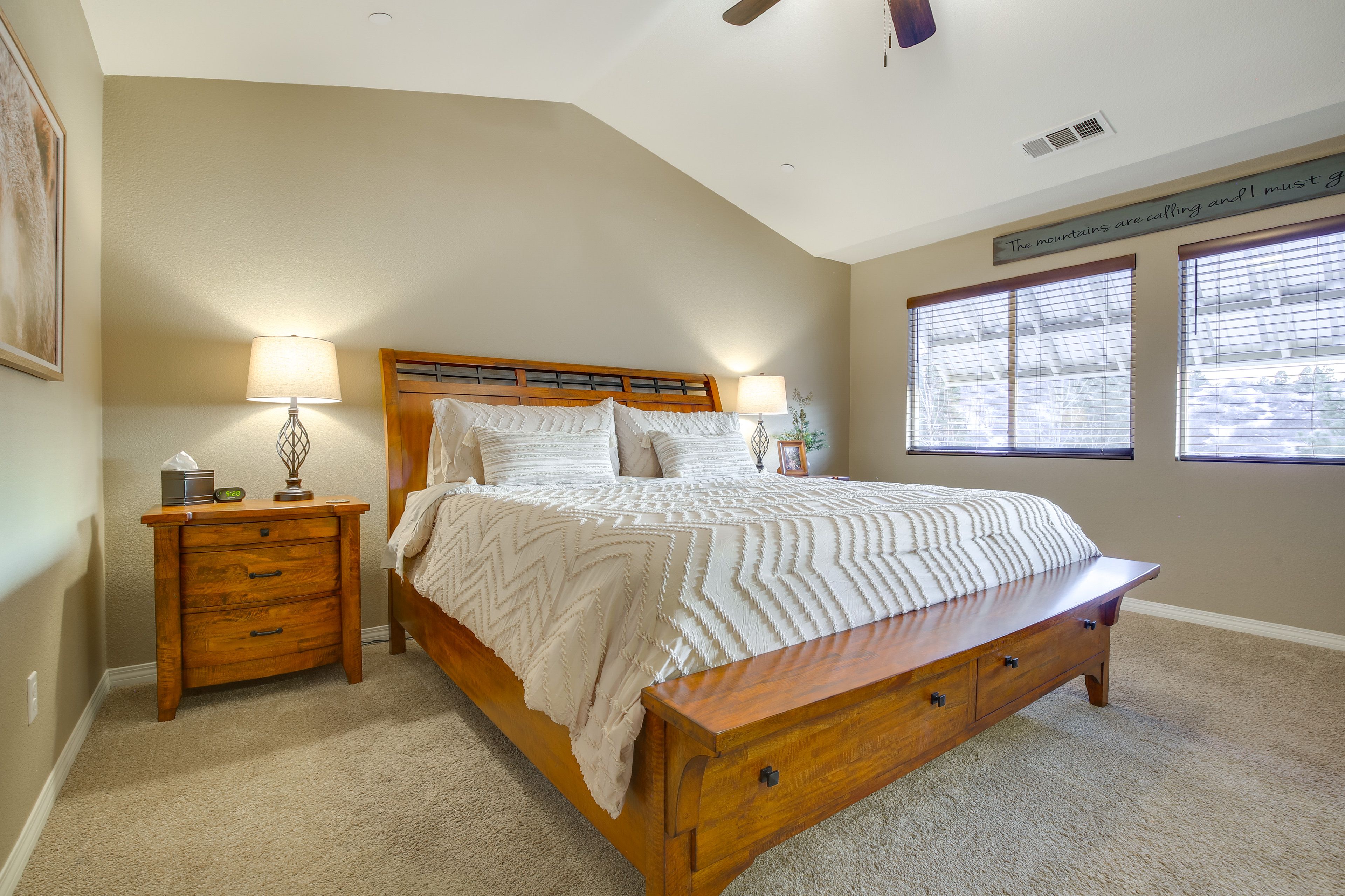 Bedroom 1 | King Bed | Flat-Screen TV | 2nd Floor