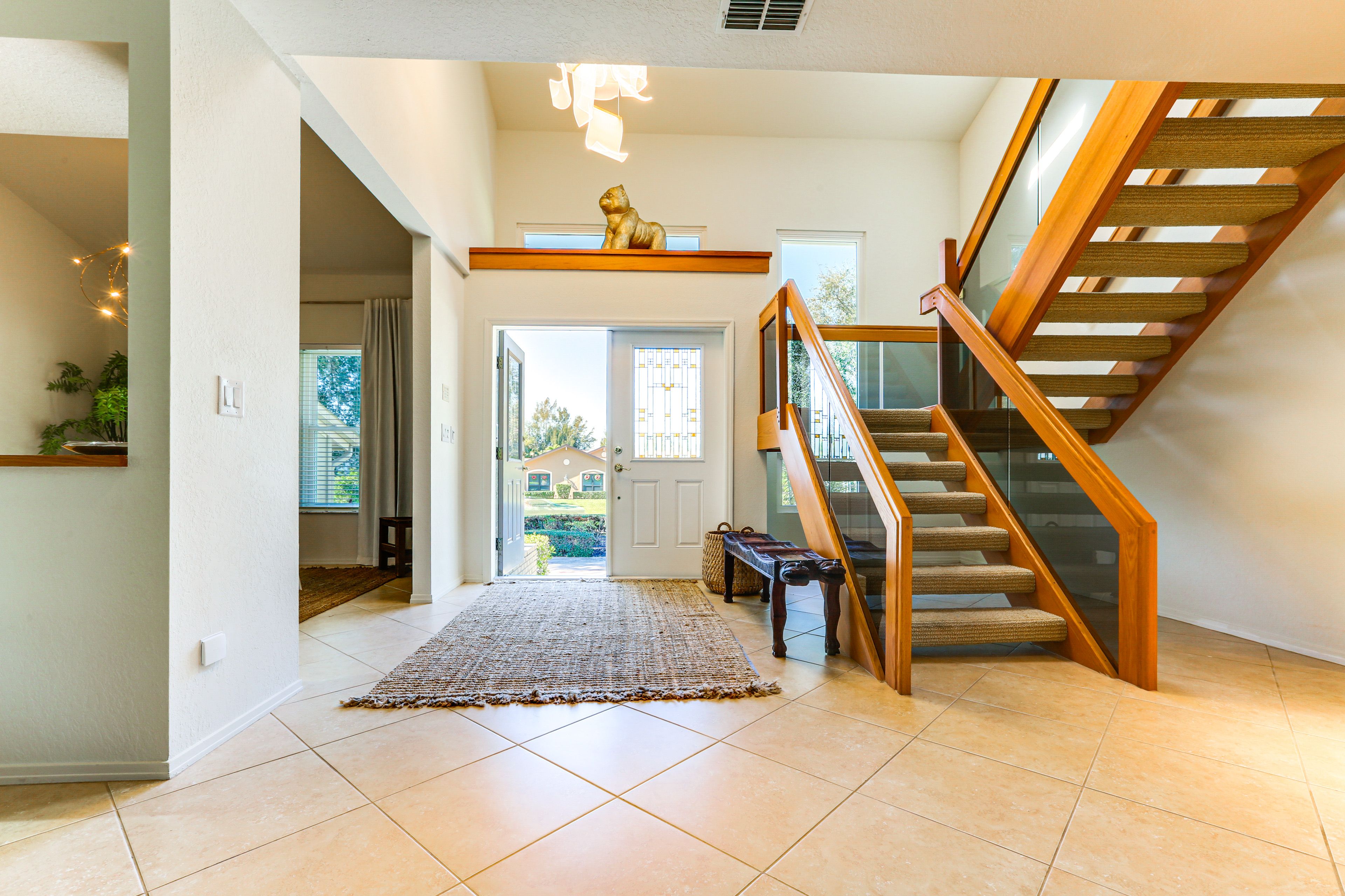 Stairs to Access 2nd Floor