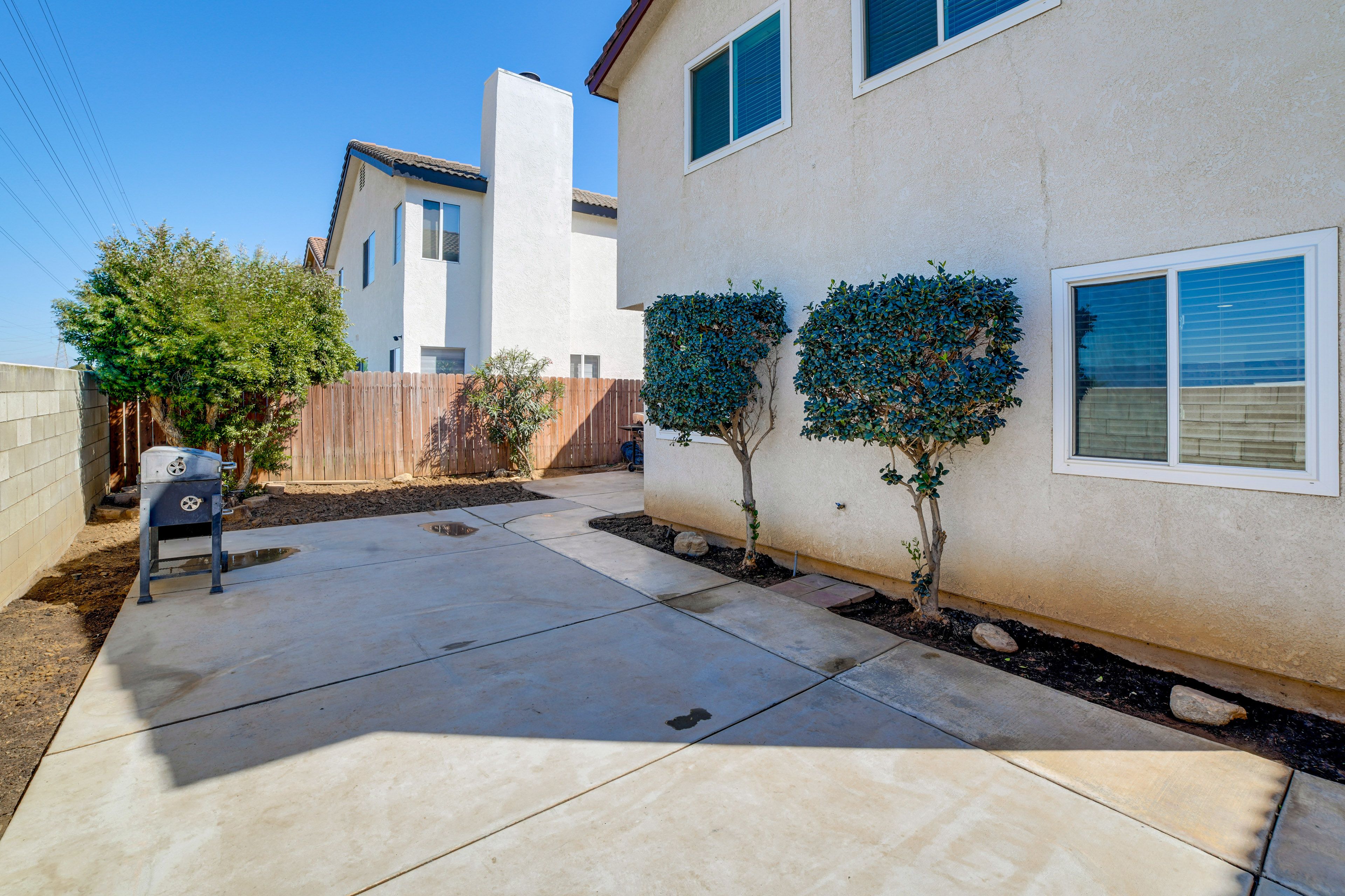 Fenced Backyard