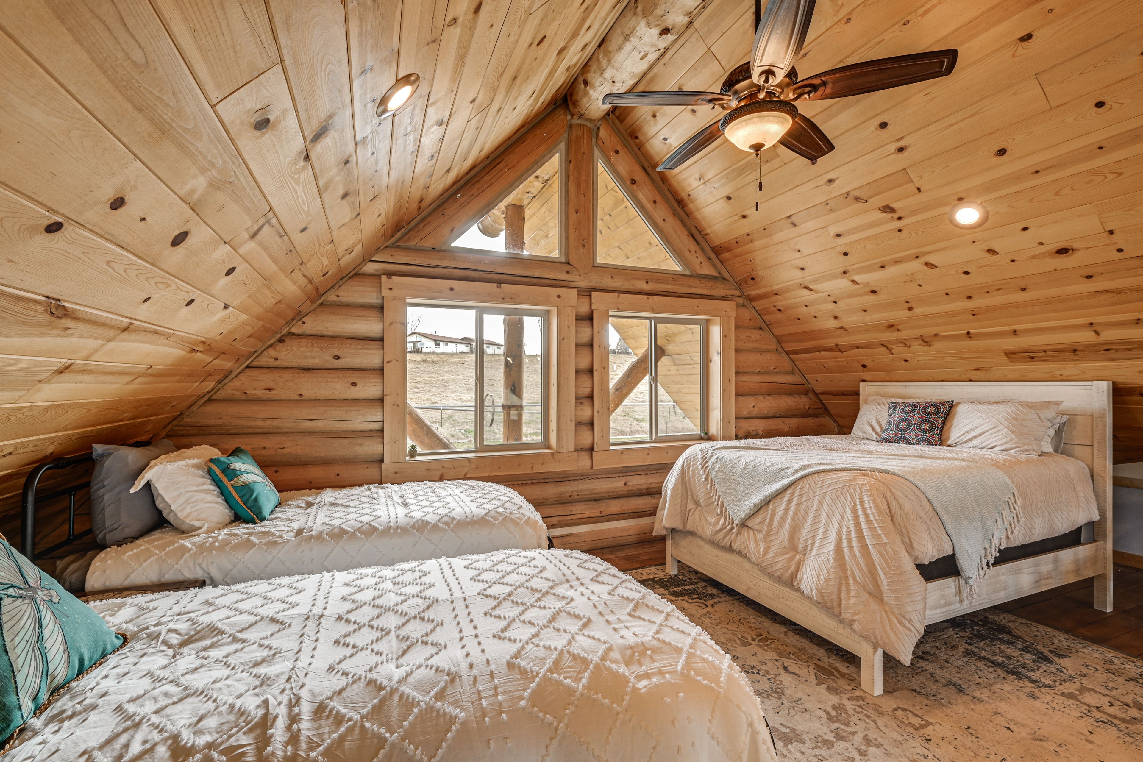 Loft | Full Bed | 2 Twin Beds | Upper Level