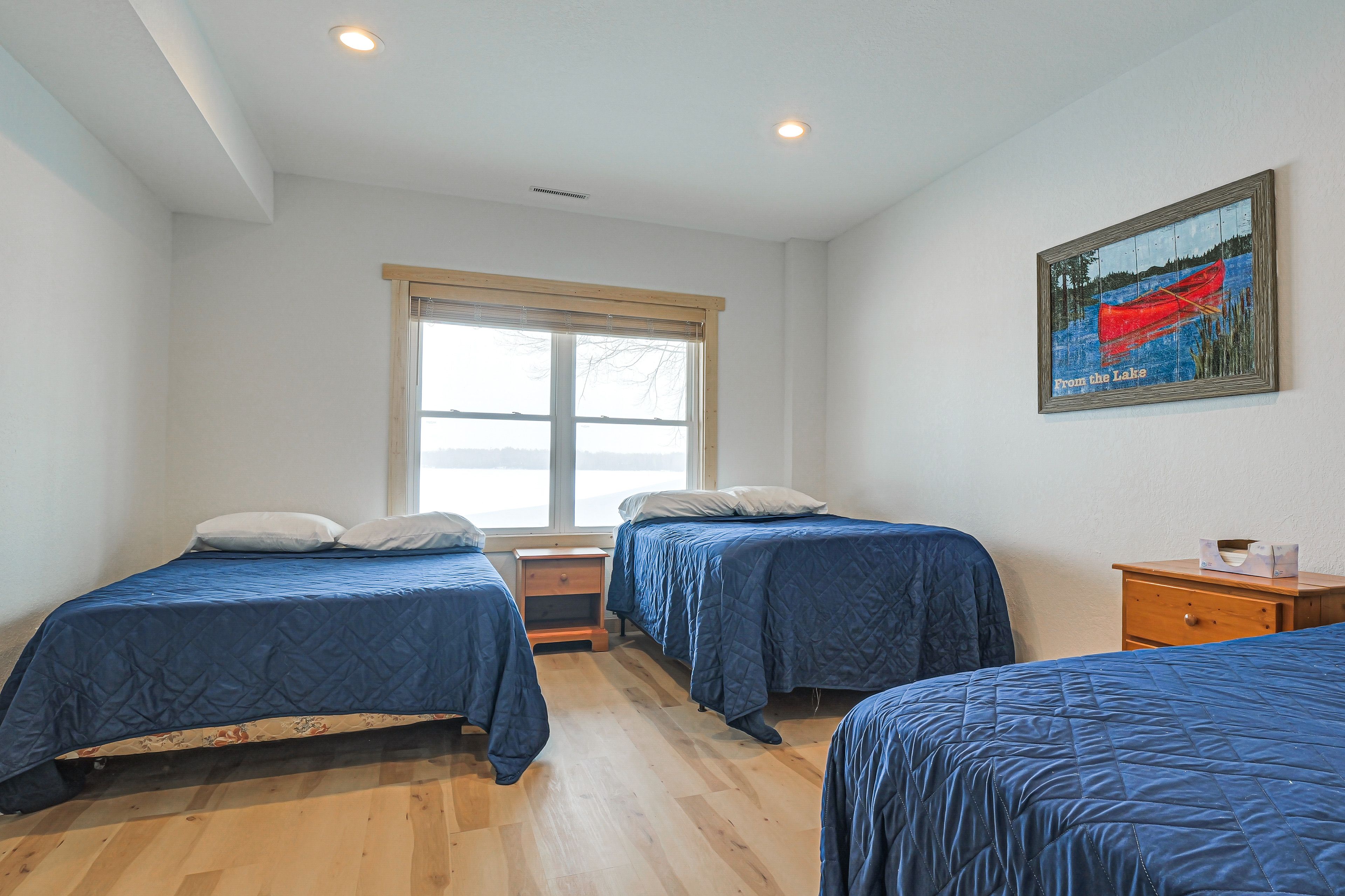 Bedroom 4 | Lower Level | 3 Full Beds