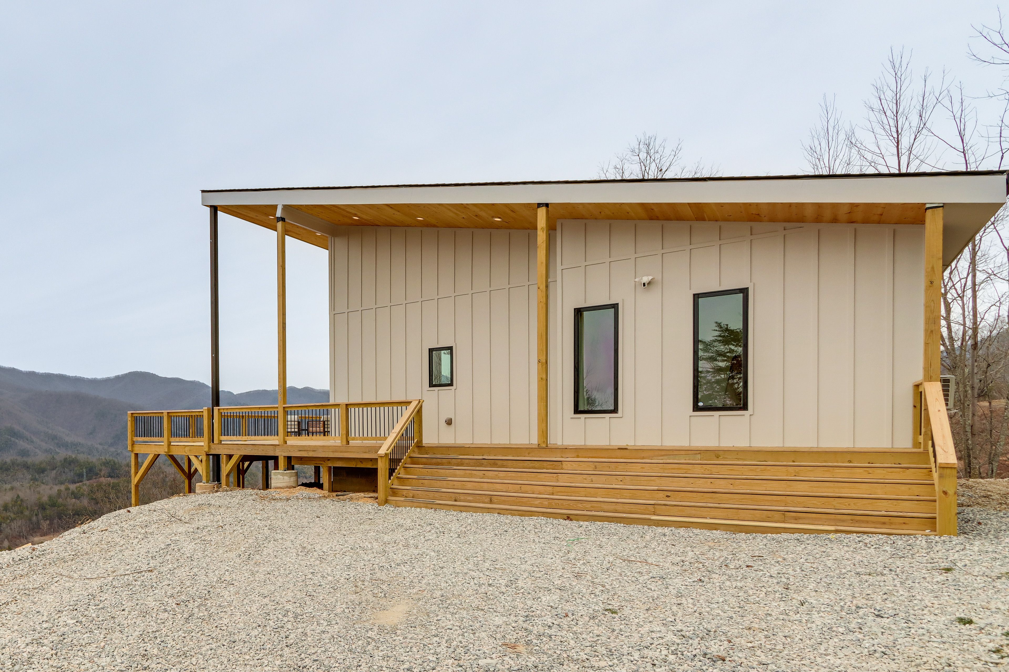 Cabin Exterior | New Build | Parking | Driveway (2 Vehicles)