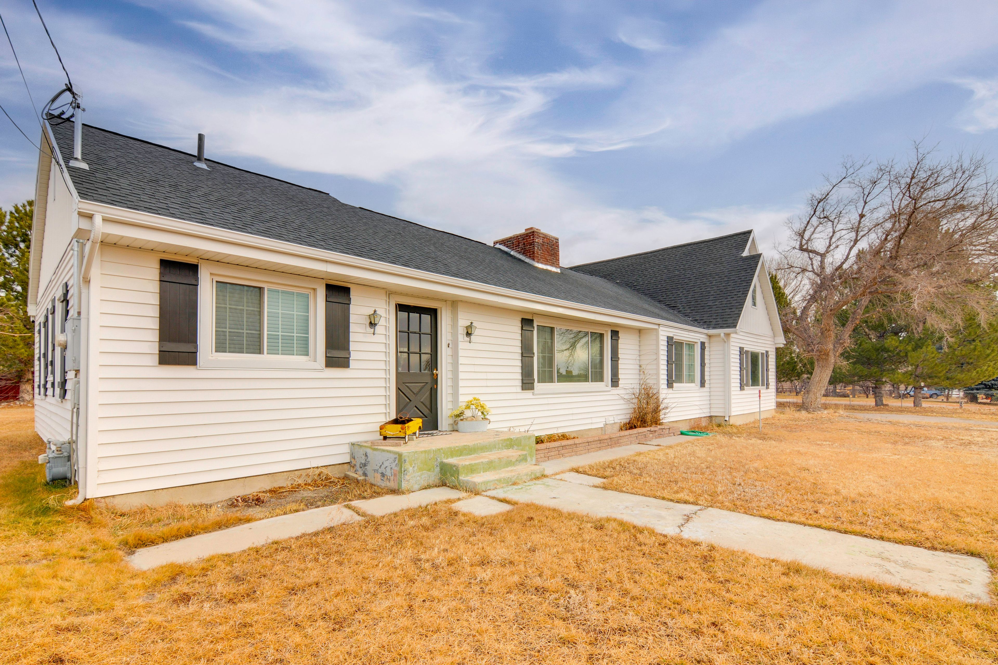 Ferron Vacation Rental | 3BR | 1.5BA | 1,316 Sq Ft