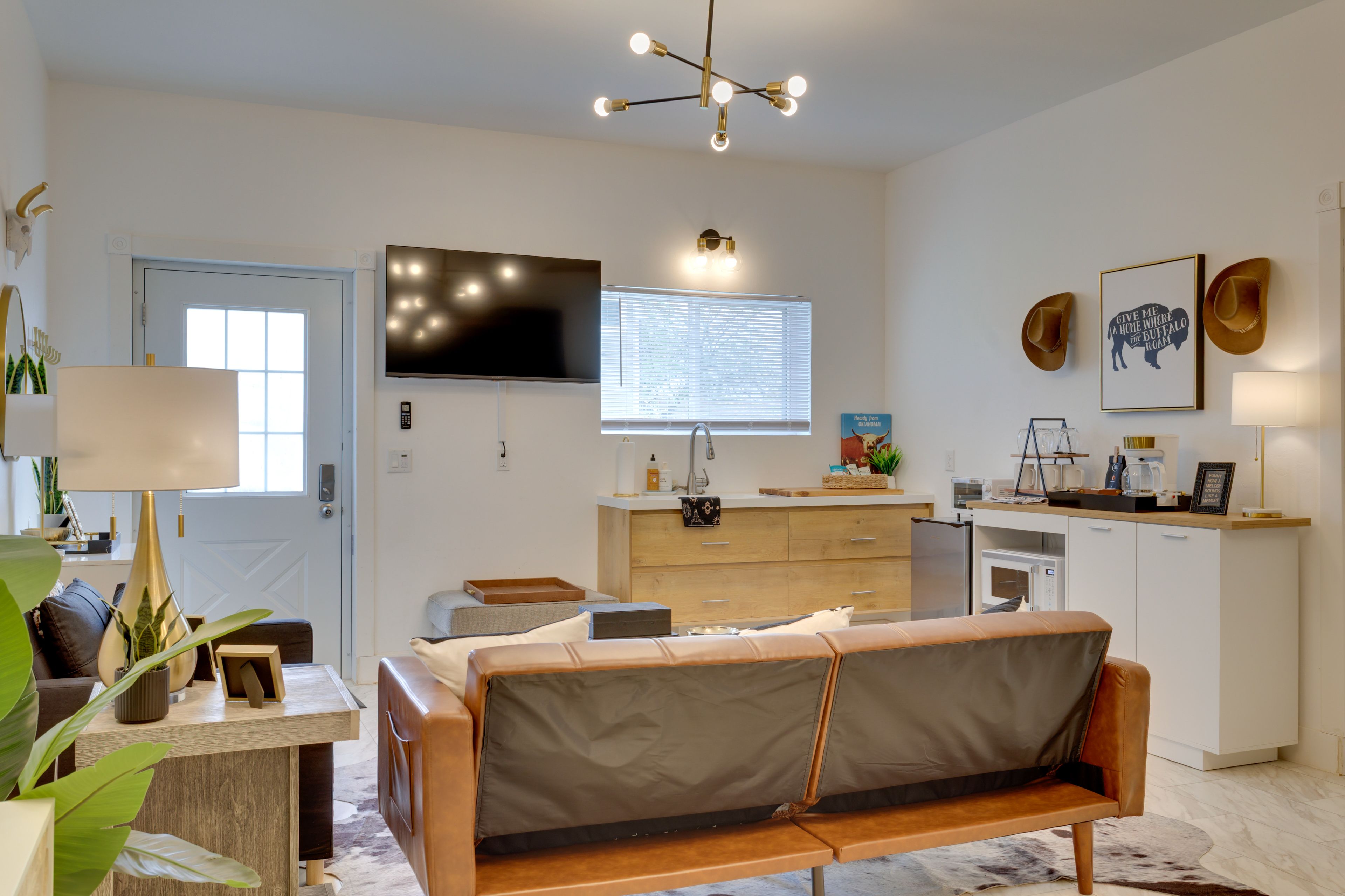 Living Room | King Bed | Sleeper Sofa