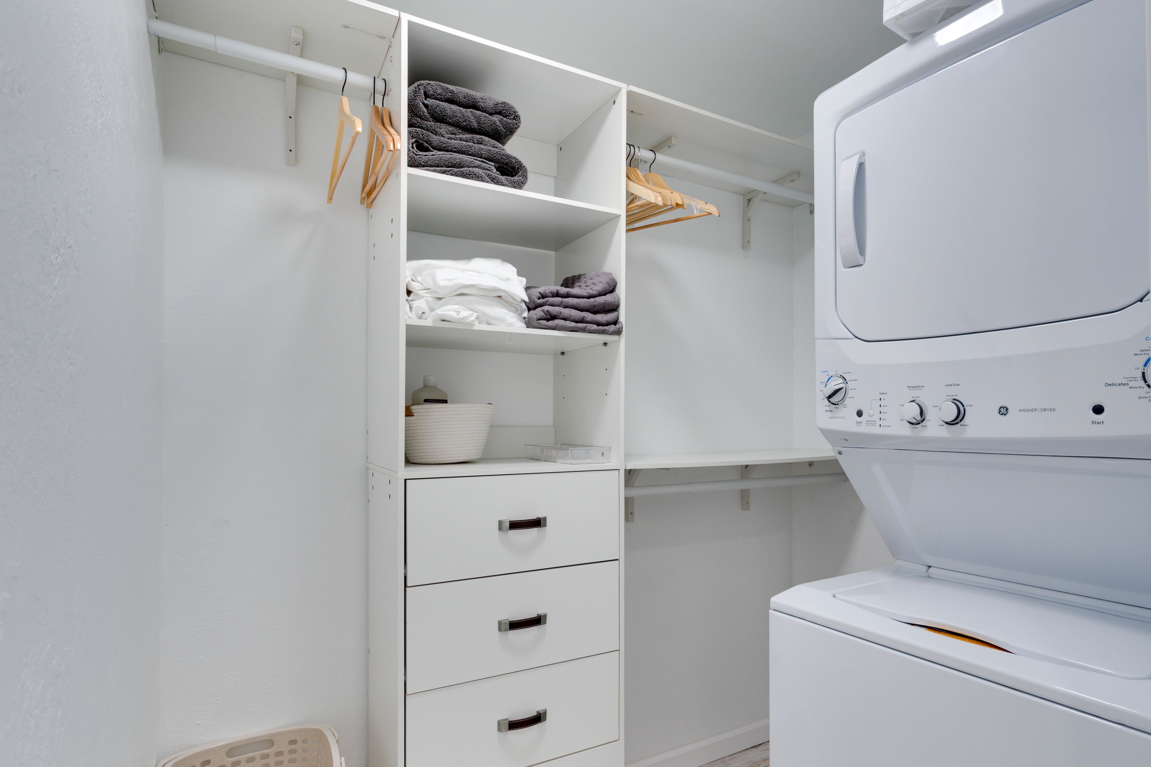 Closet & Laundry Area