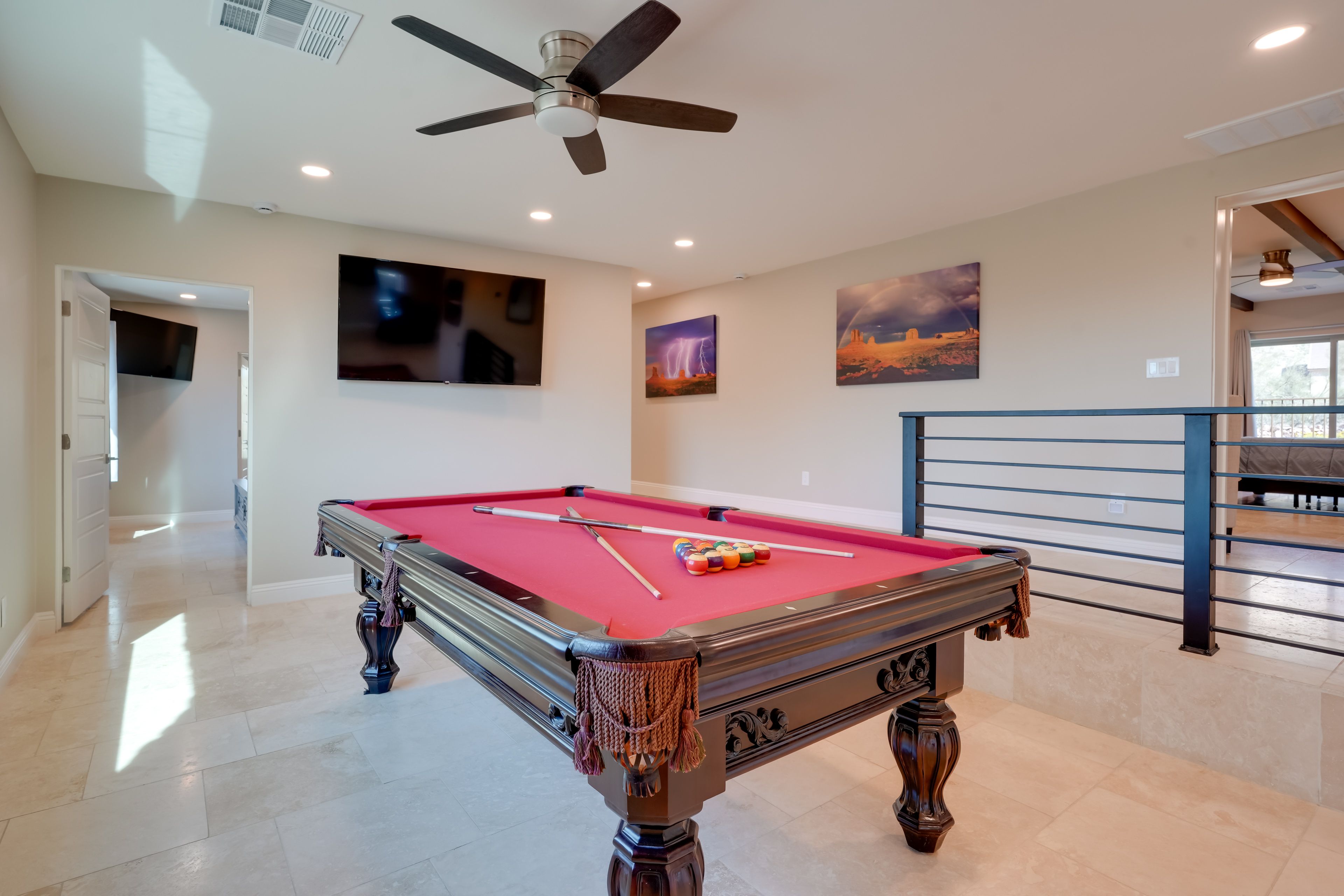 Pool Table Area