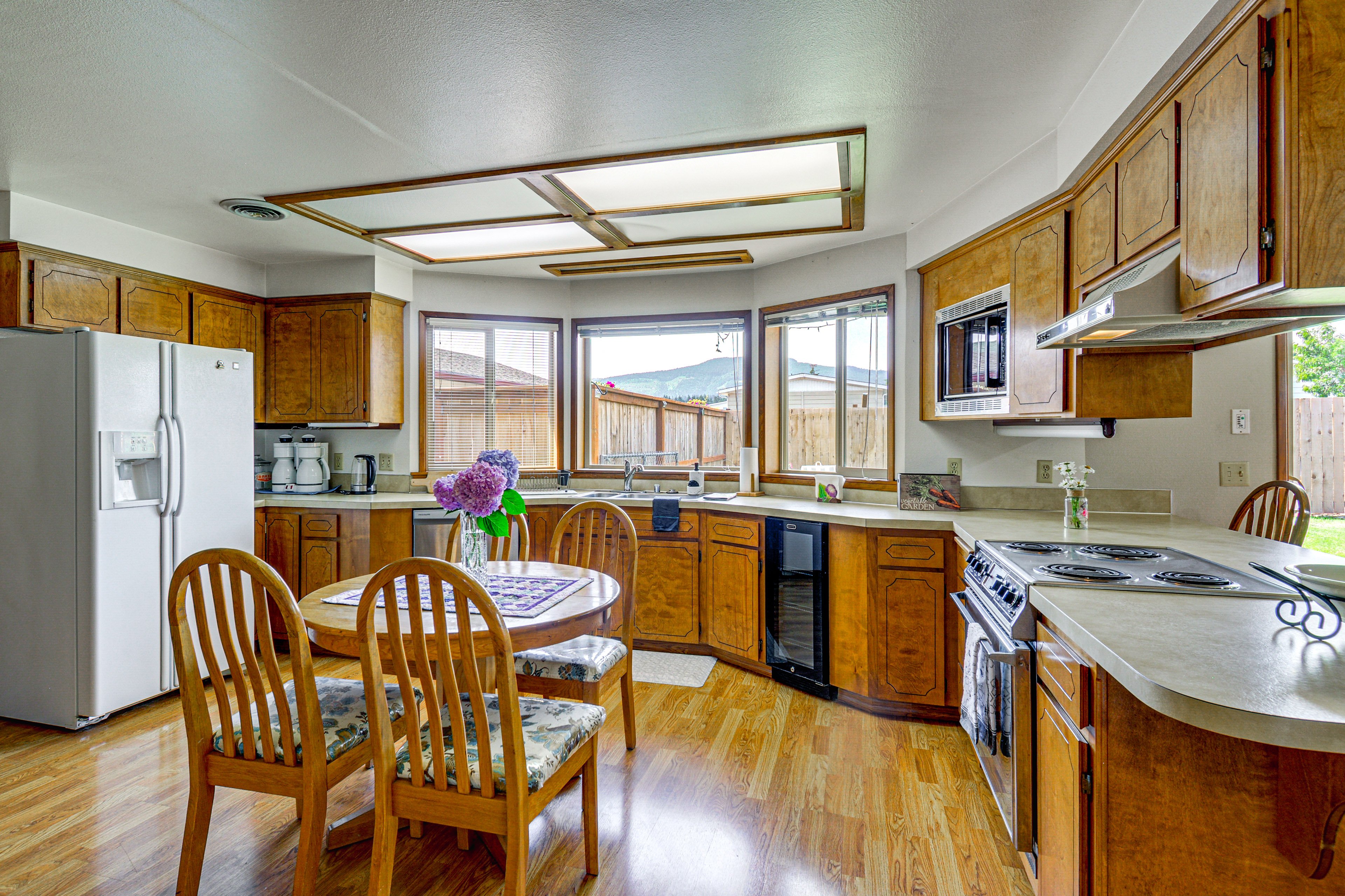 Kitchen & Dining Area | Central Heating & A/C