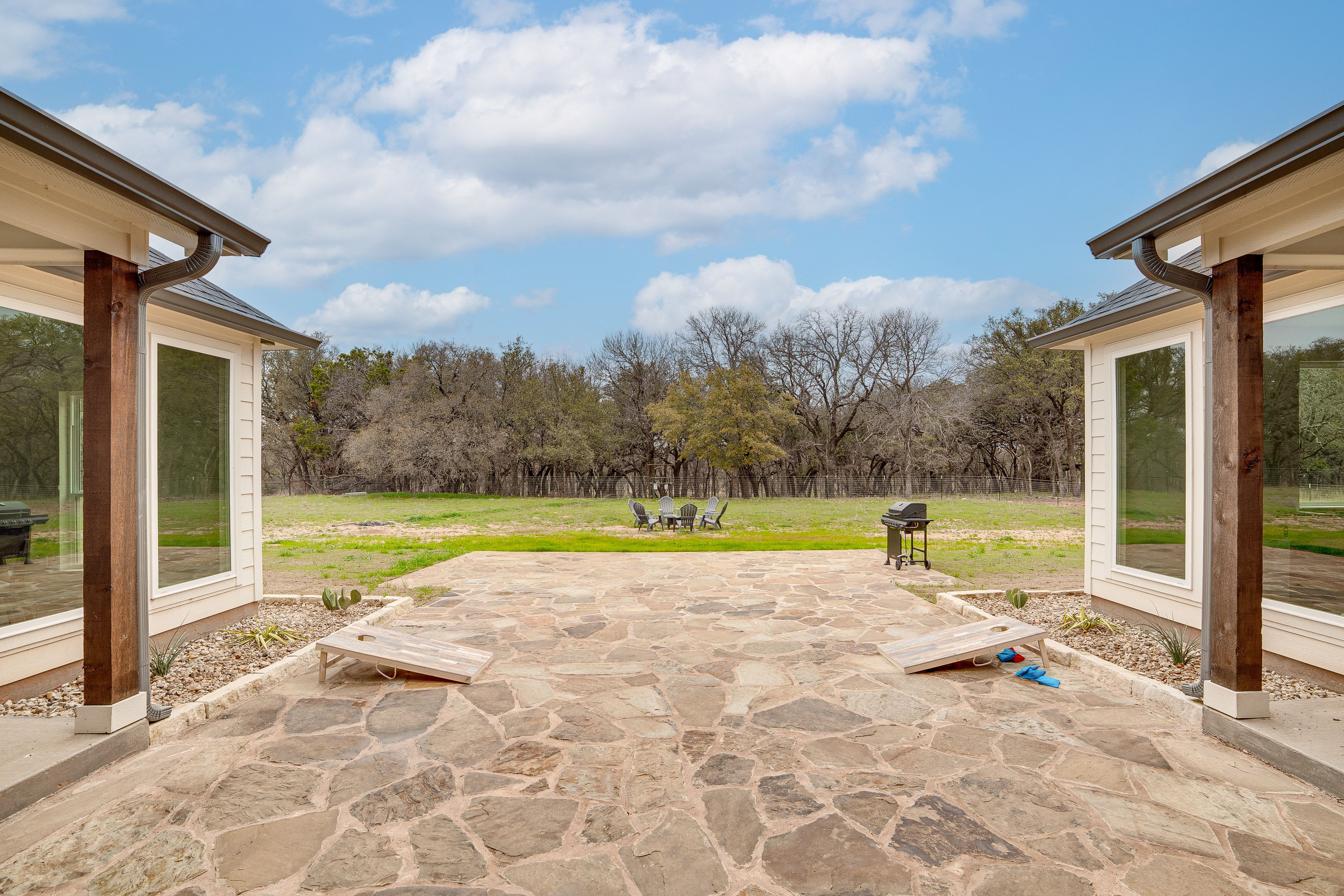 Private Backyard Area