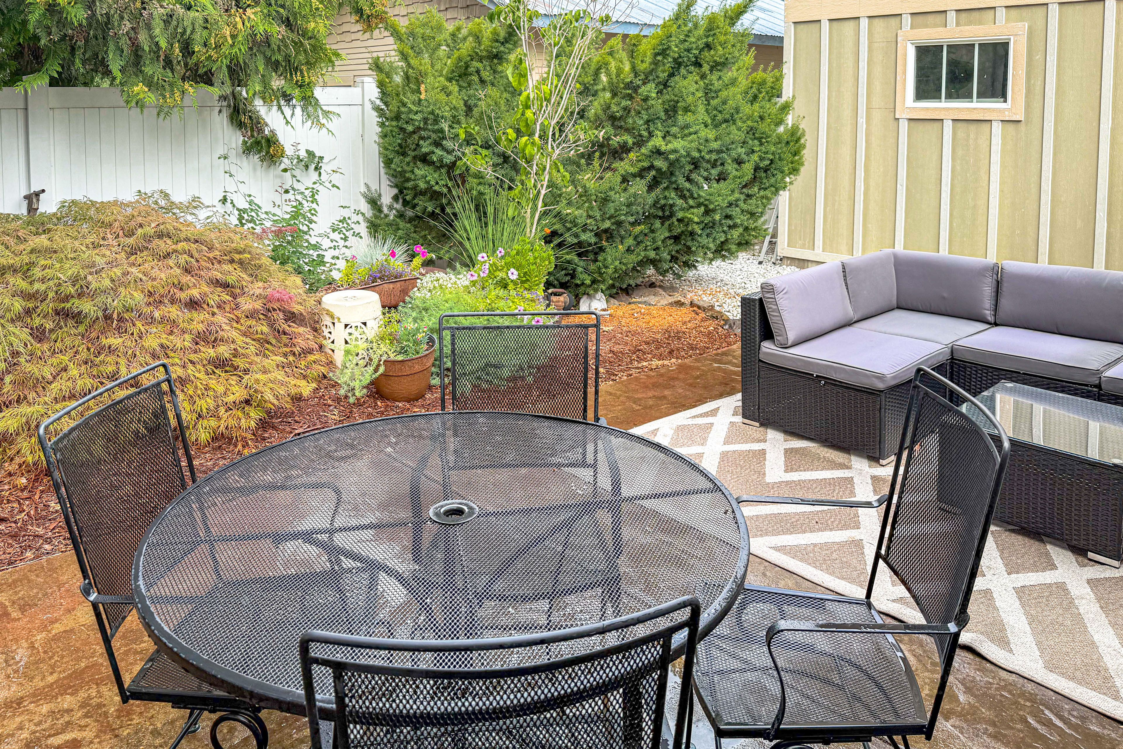 Furnished Patio | Dining Area | Gas Grill