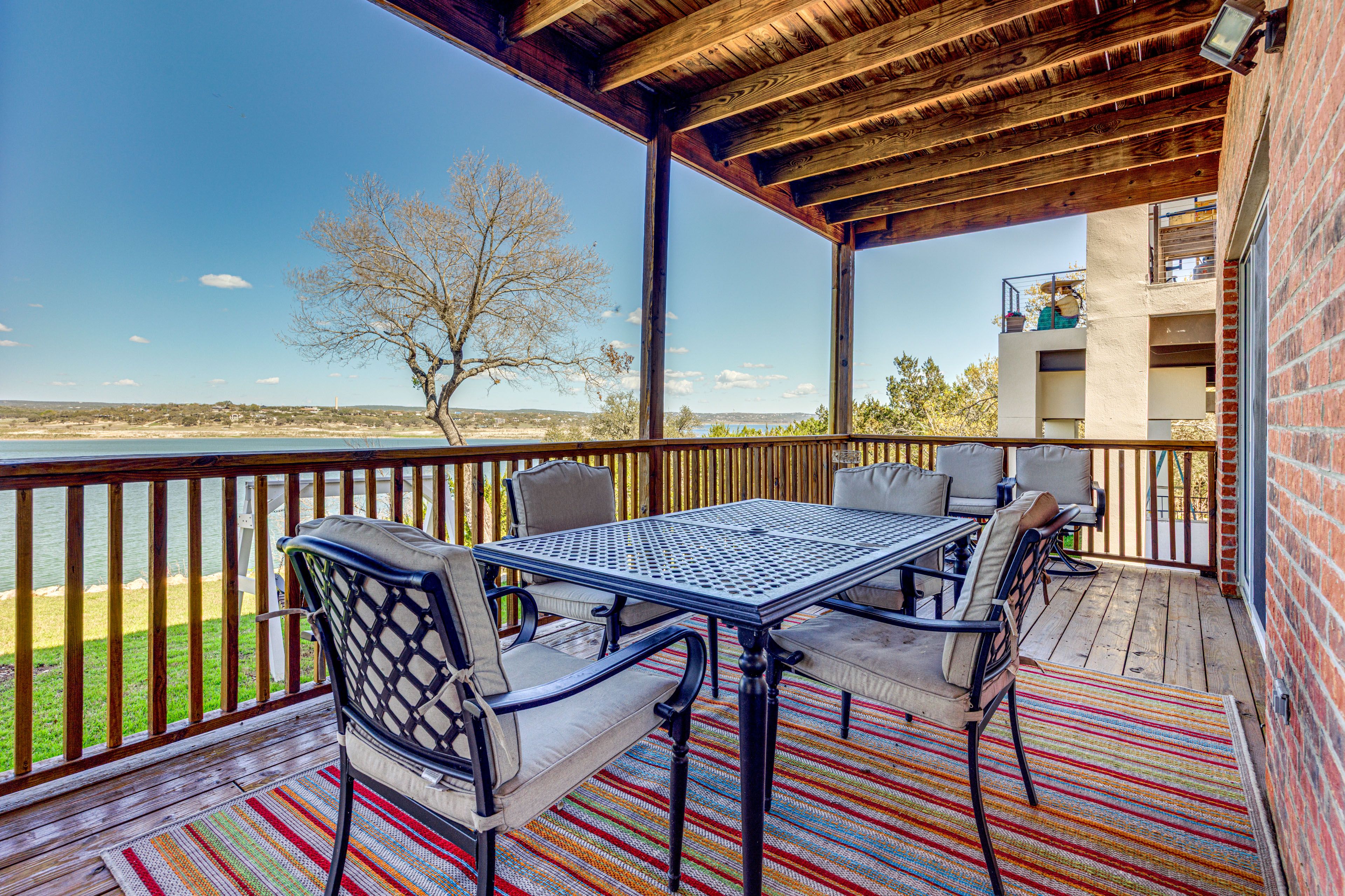 Lower Covered Balcony