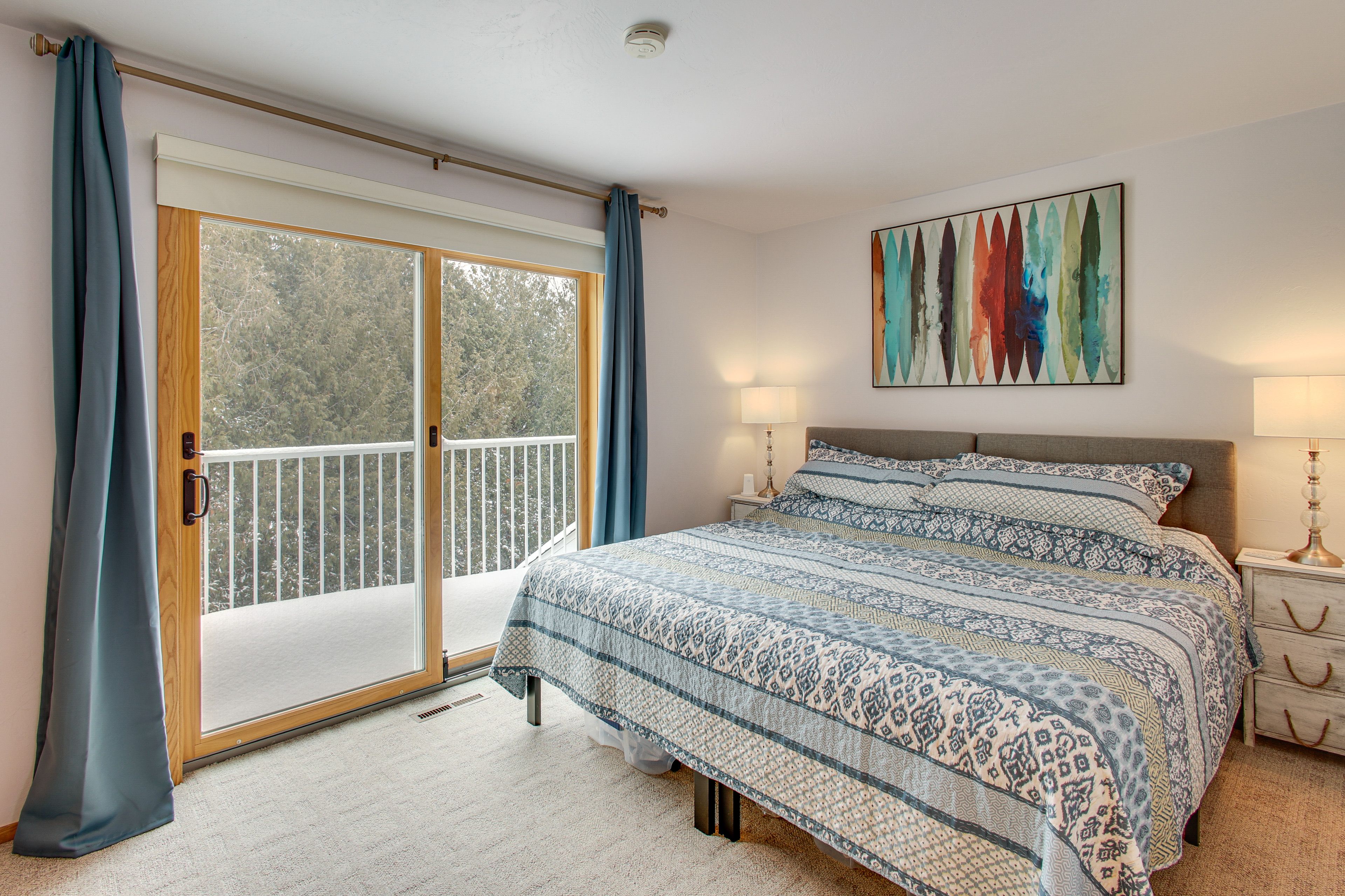 Bedroom 1 | King Bed | Balcony Access | 2nd Floor