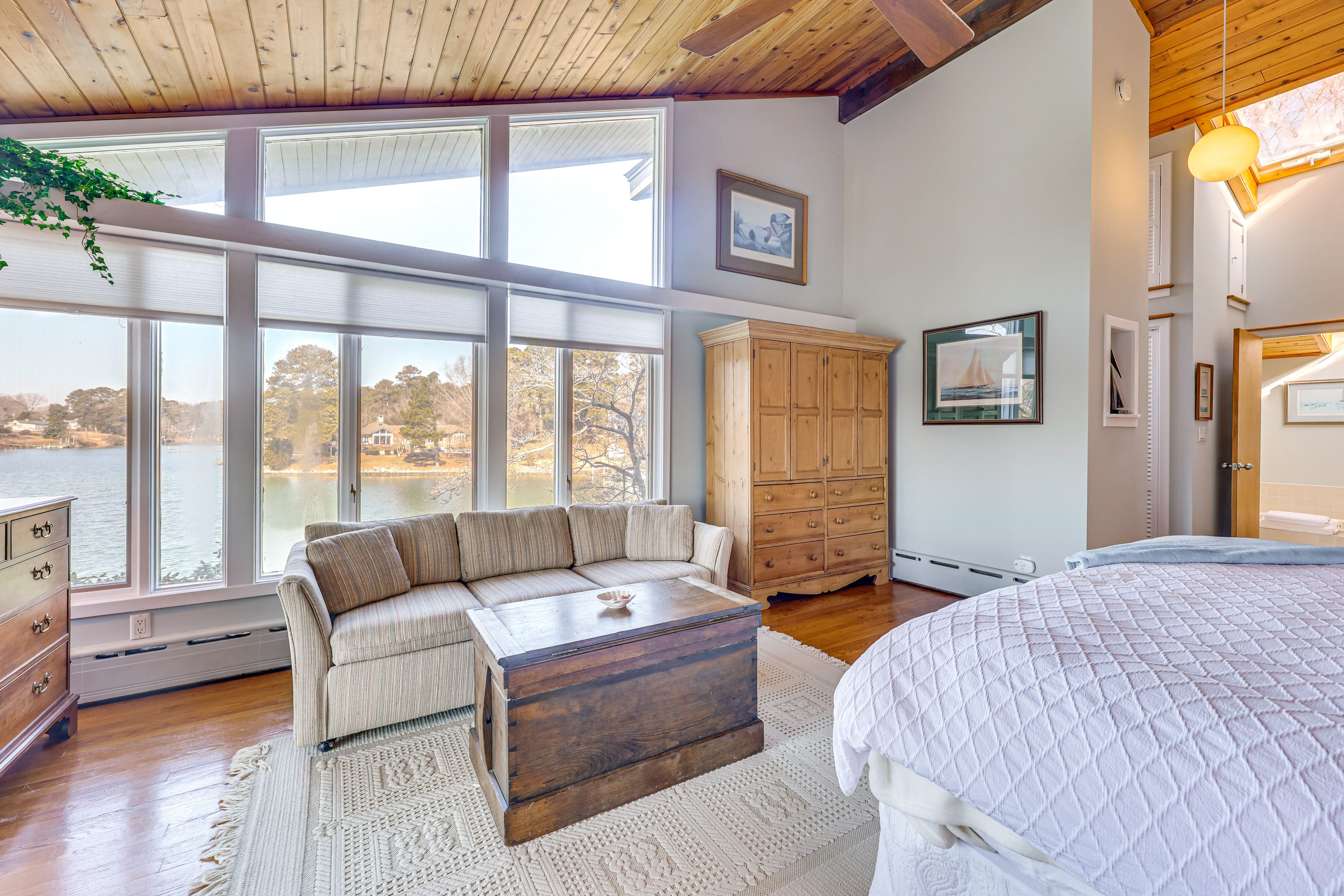 Master Bedroom | Waterfront Balcony Access
