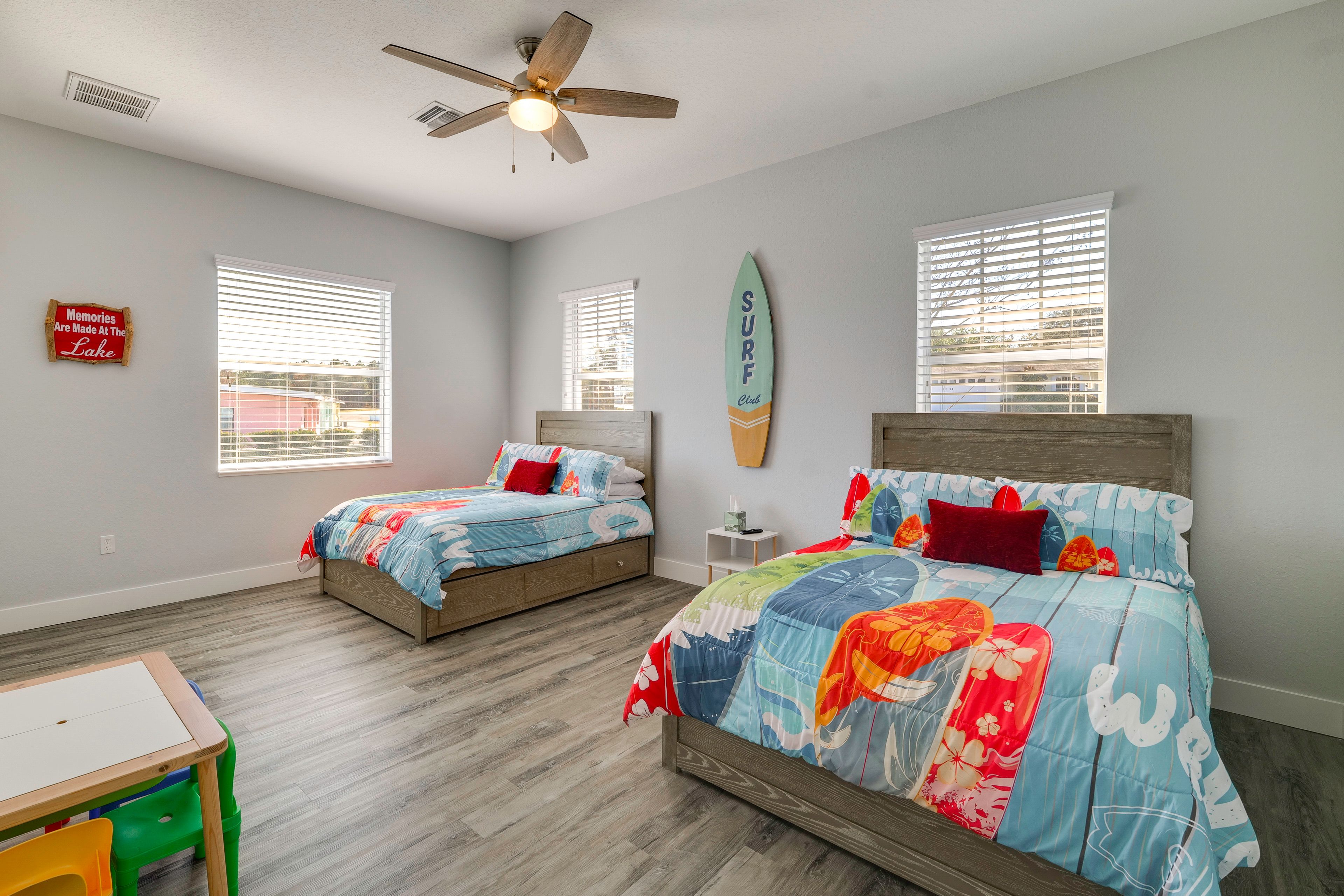 Bedroom 5 | 2 Full Beds