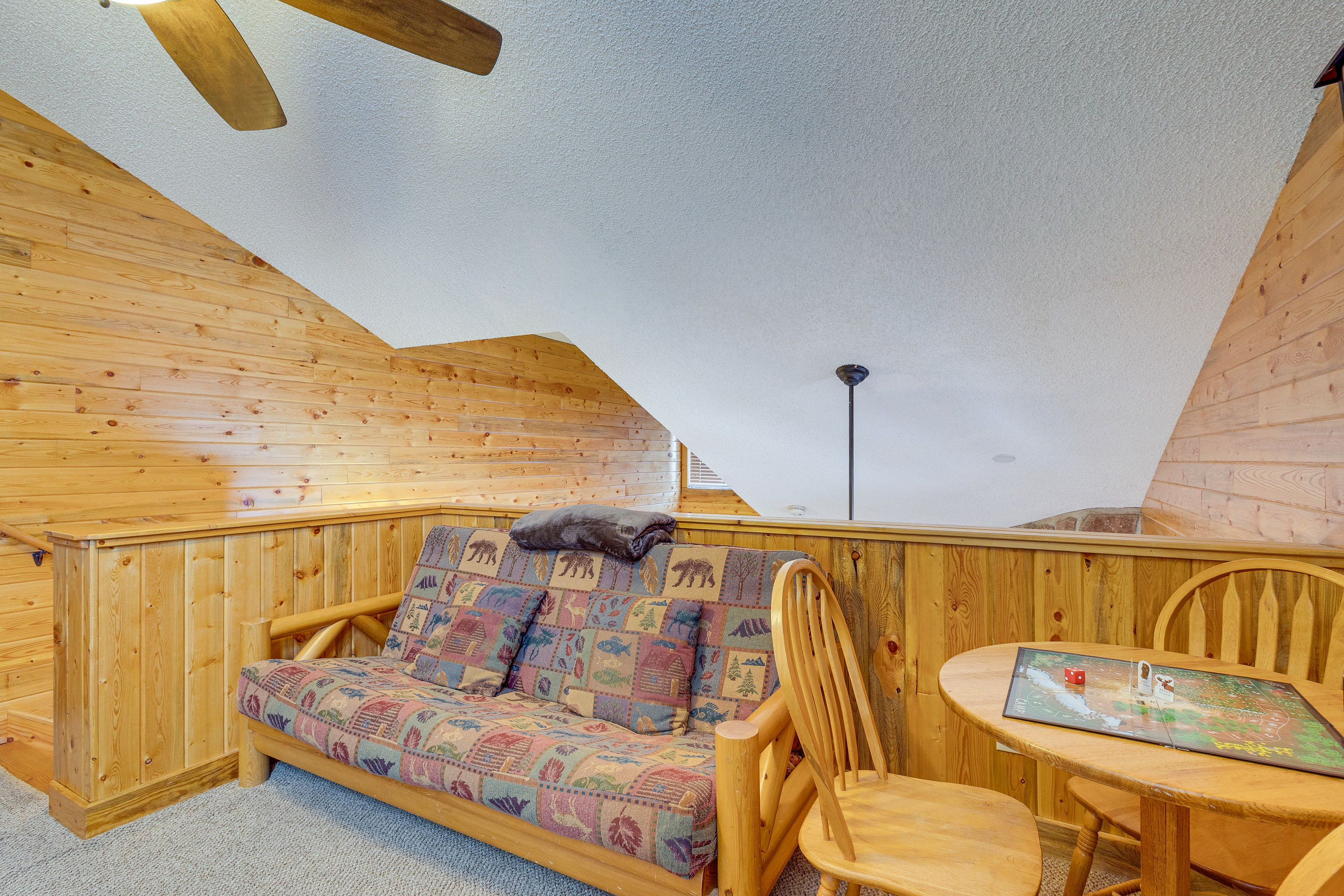 Loft | 2nd Floor | Full Futon | Twin Daybed w/ Twin Futon | Twin Bunk Bed