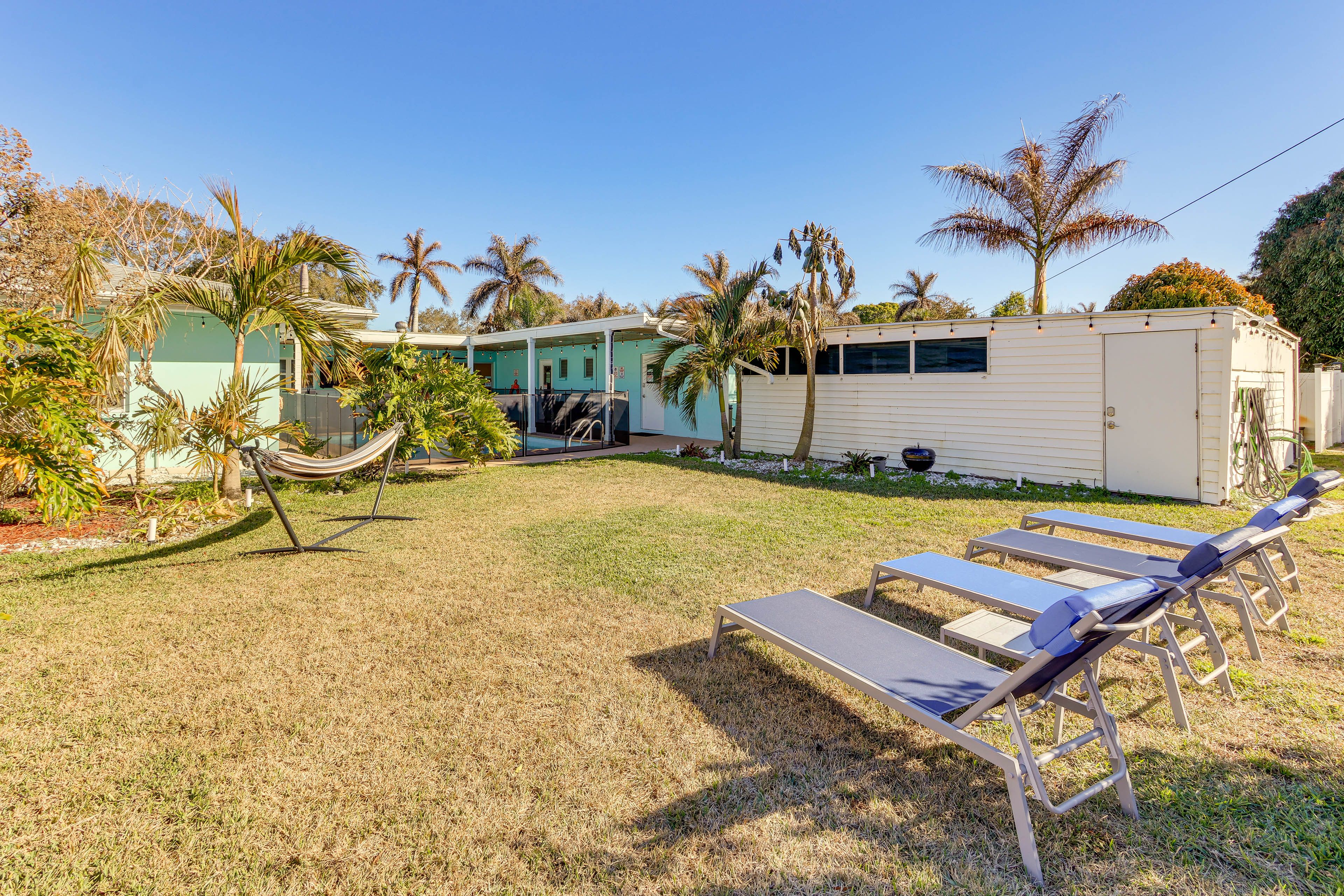 Spacious Yard w/ Gardens