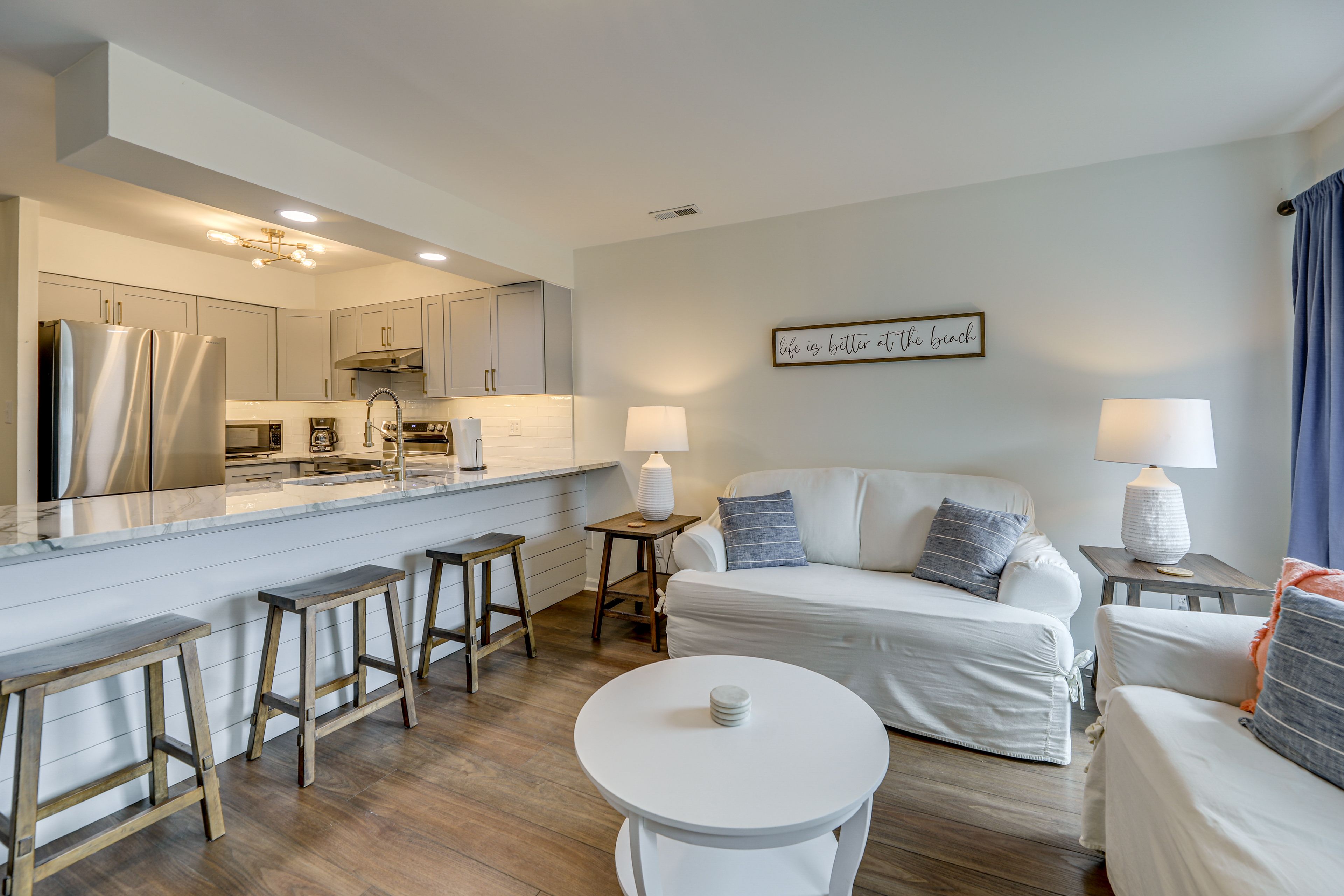 Living Room | Smart TV | Single-Story Unit