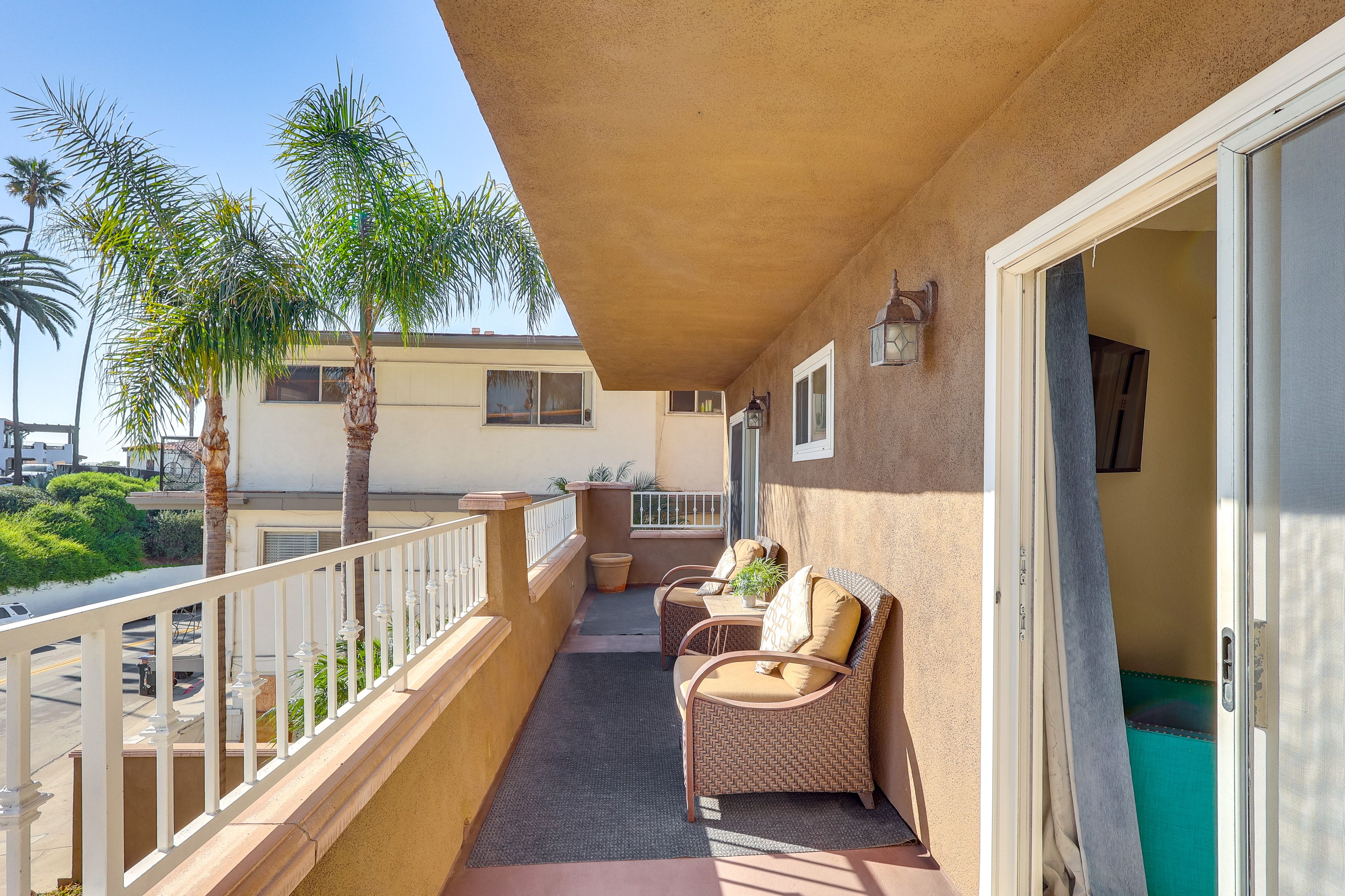 Balcony | Access From Bedrooms 1 & 2