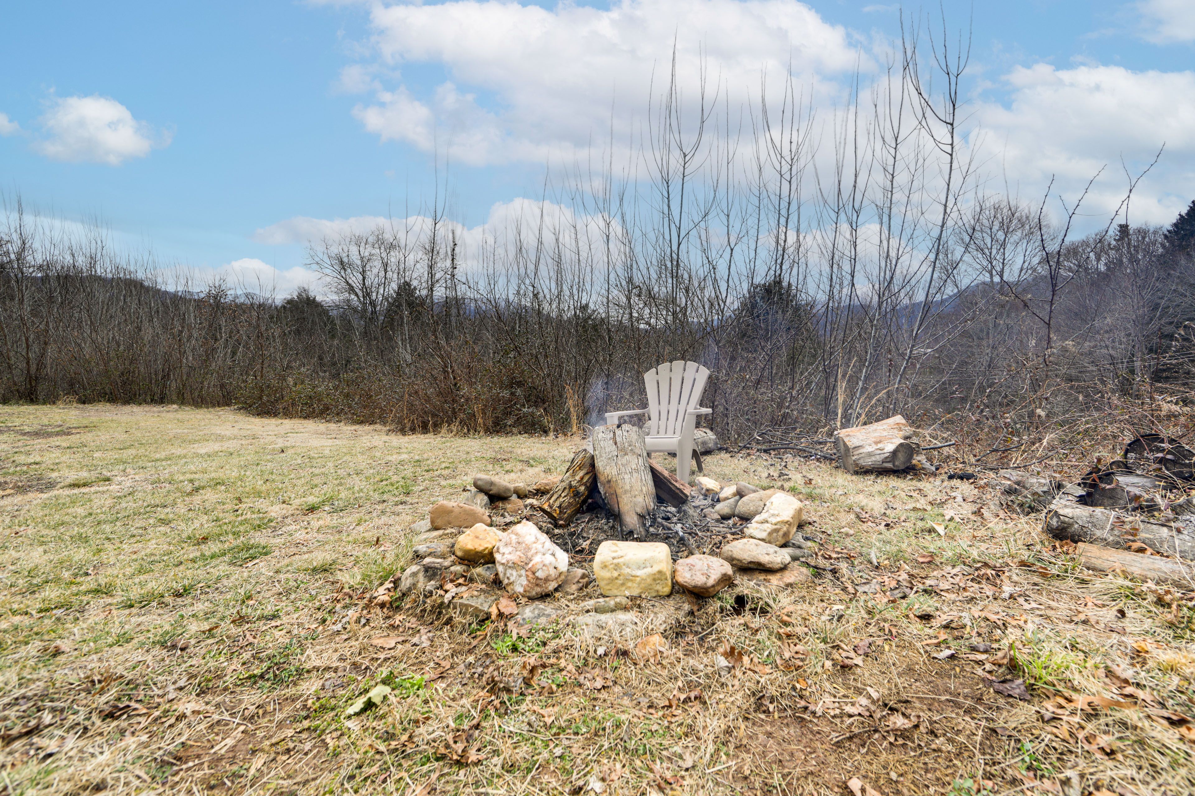 Wood-Burning Fire Pit