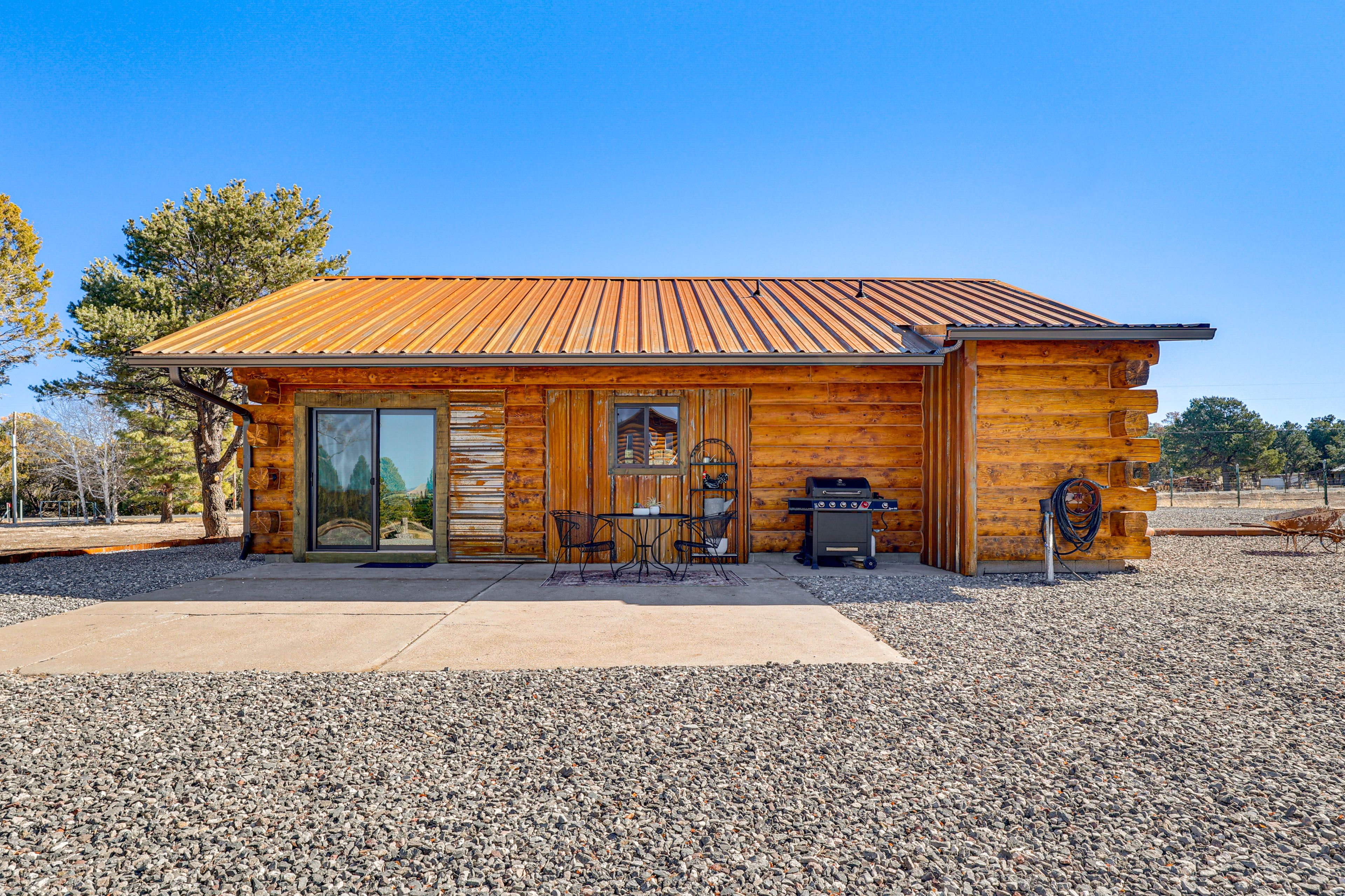 Private Patio | Gas Grill