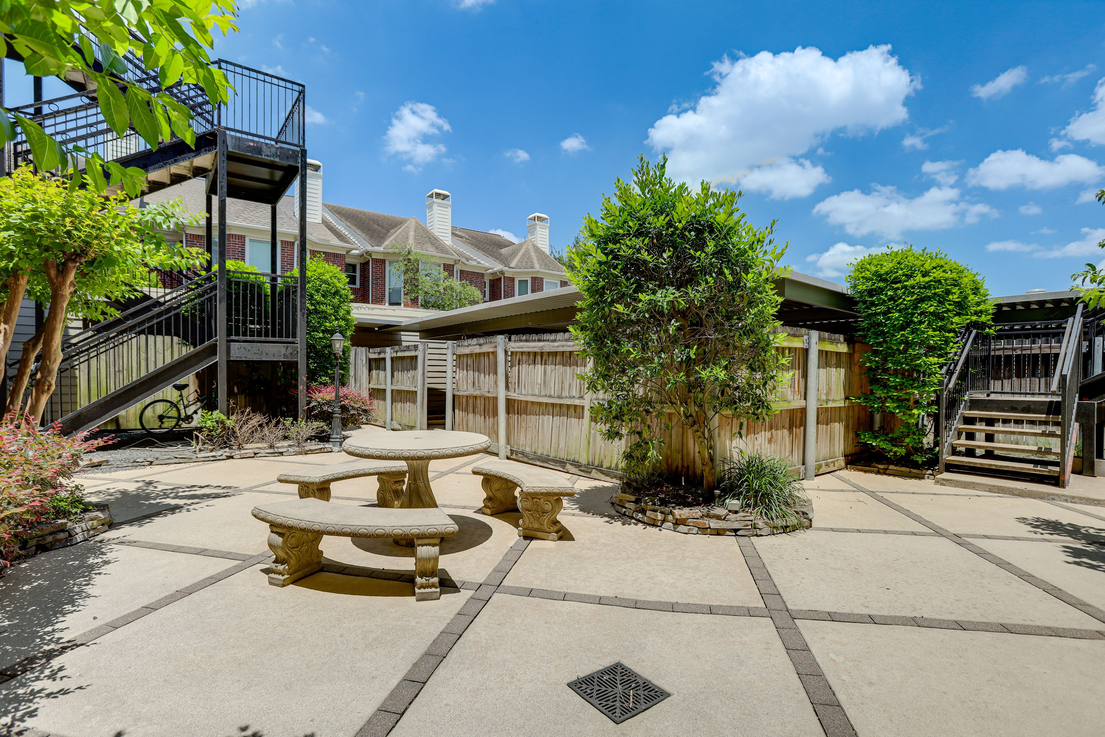Complex Courtyard