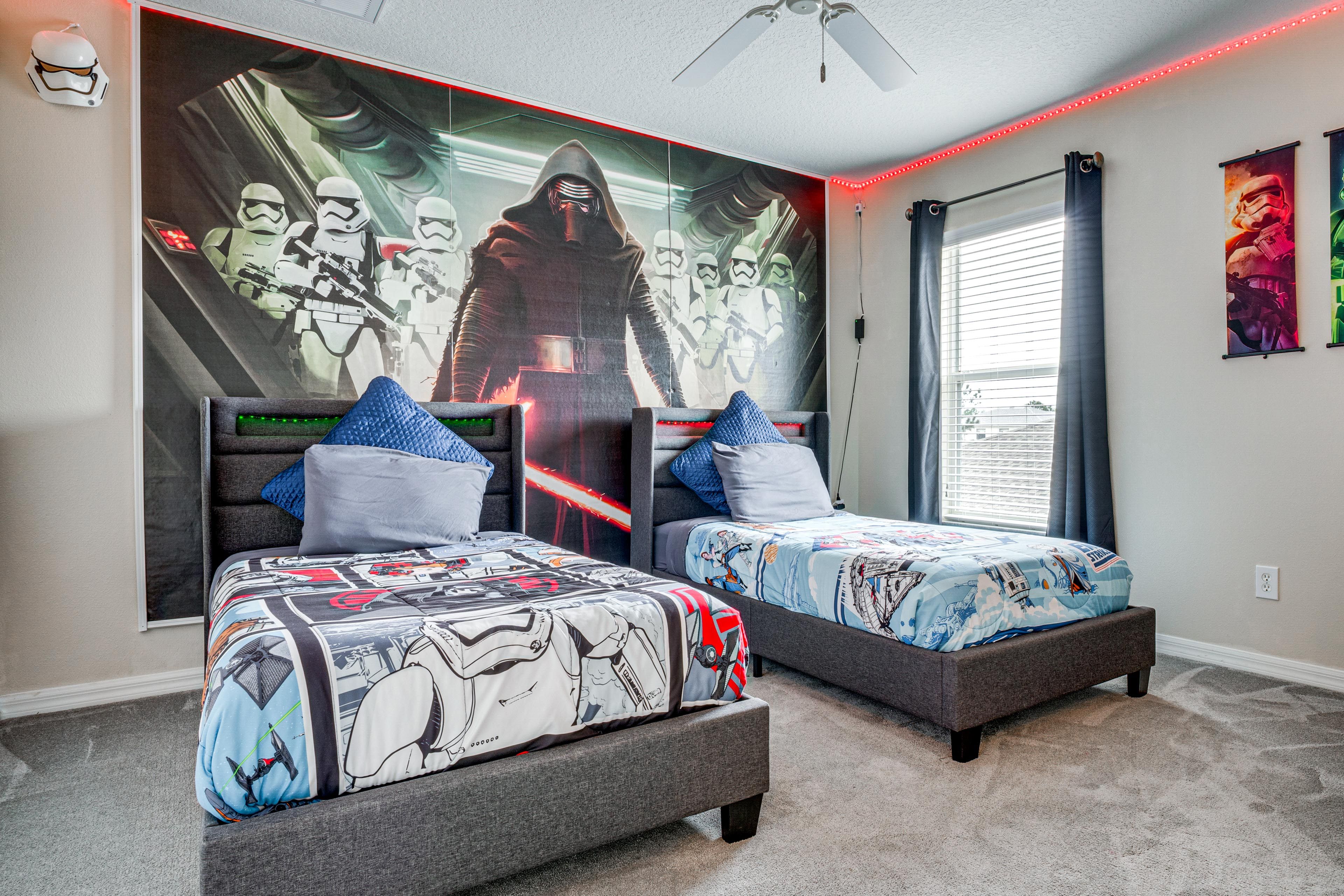 Bedroom 4 | 2nd Floor | 2 Twin Beds