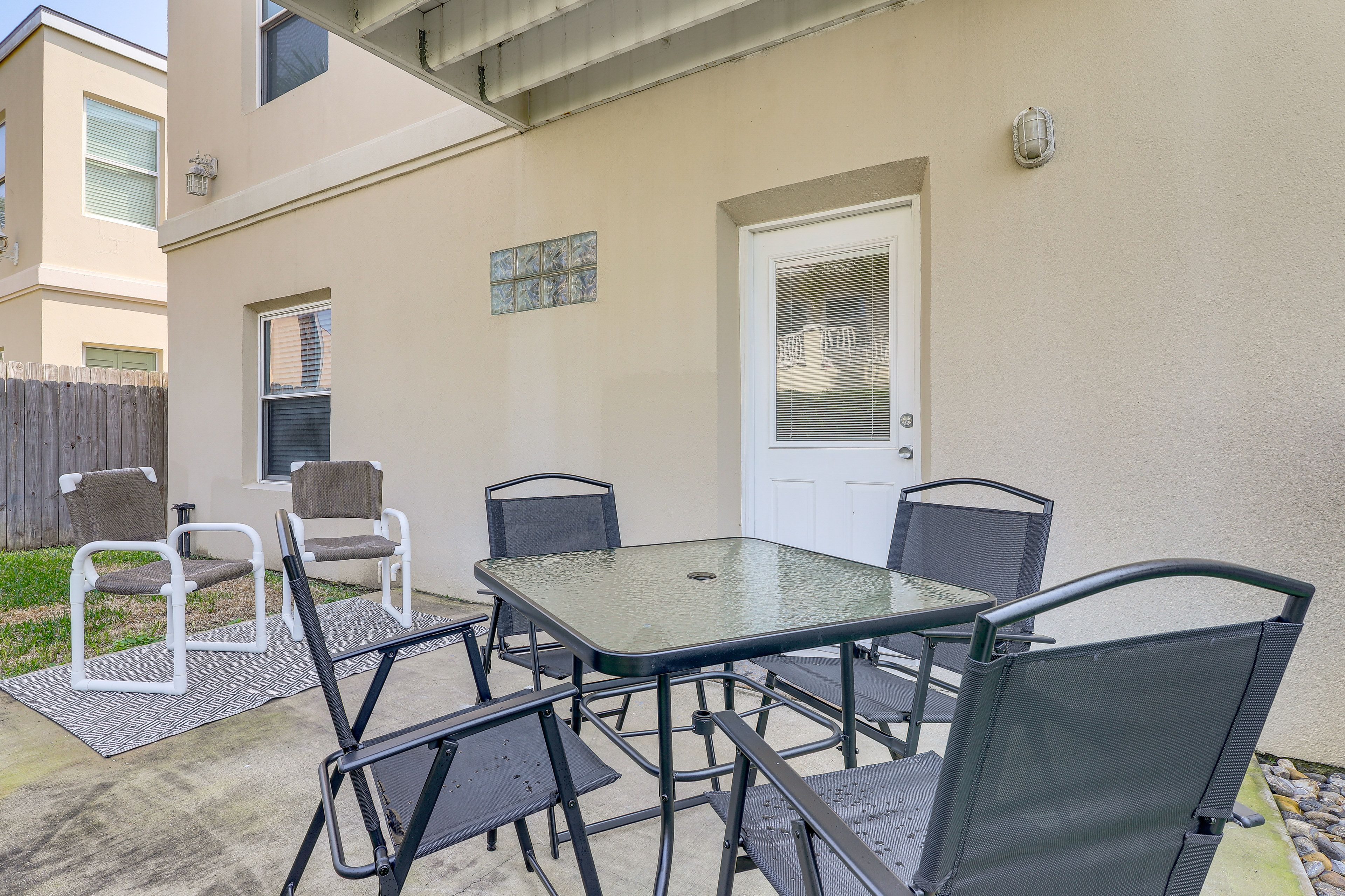 Private Covered Patio