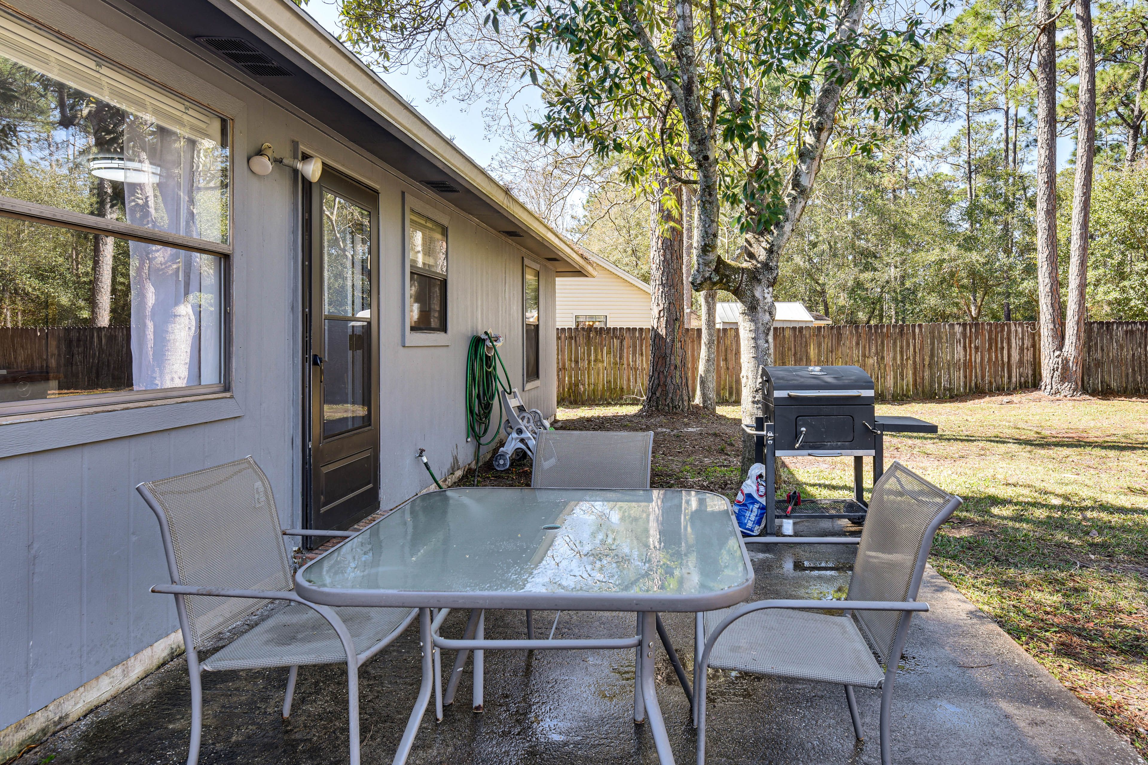 Private Backyard Area