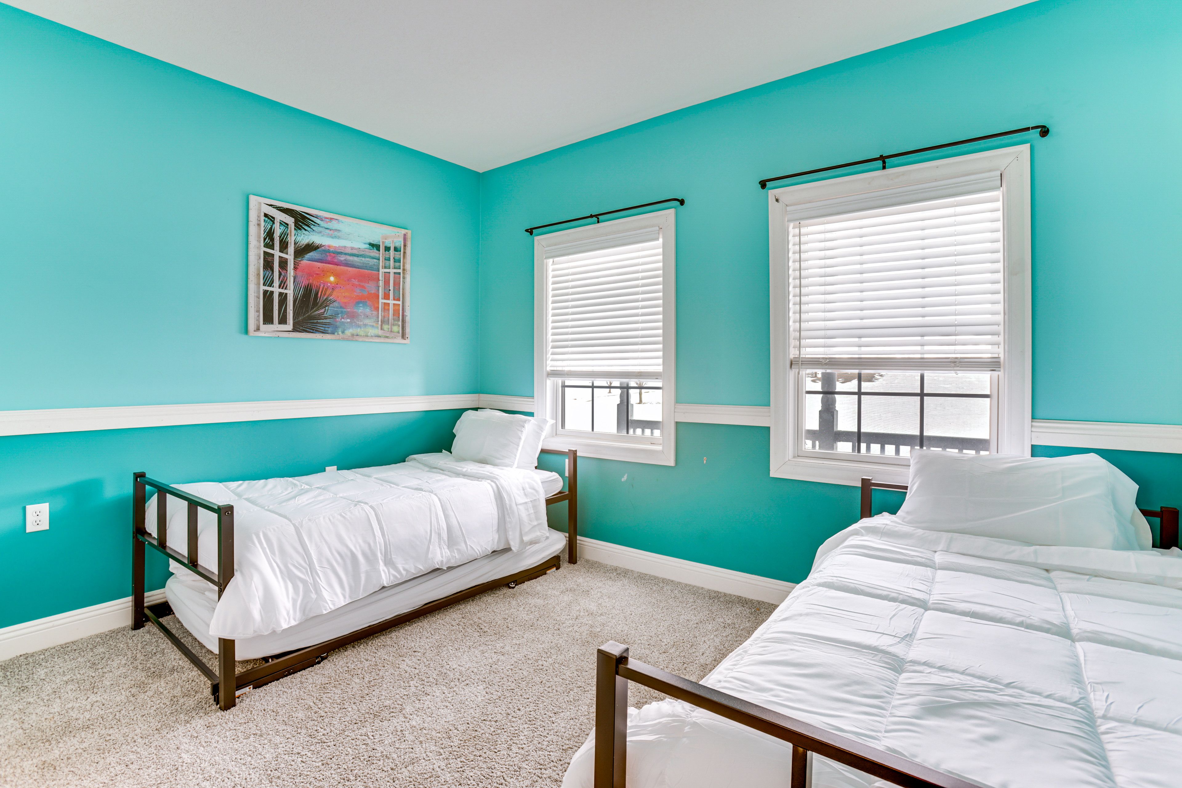 Bedroom 2 | 2 Twin Beds w/ Twin Trundles | 1st Floor