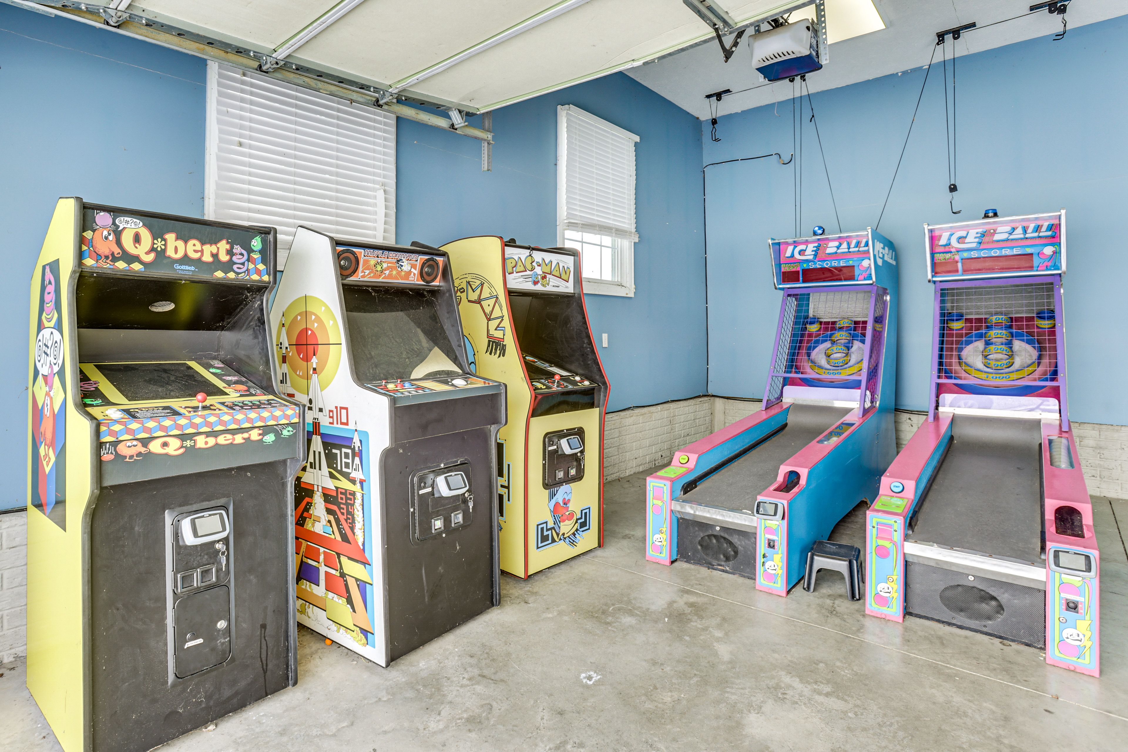 Garage Game Room | Arcade & Skee-Ball Machines