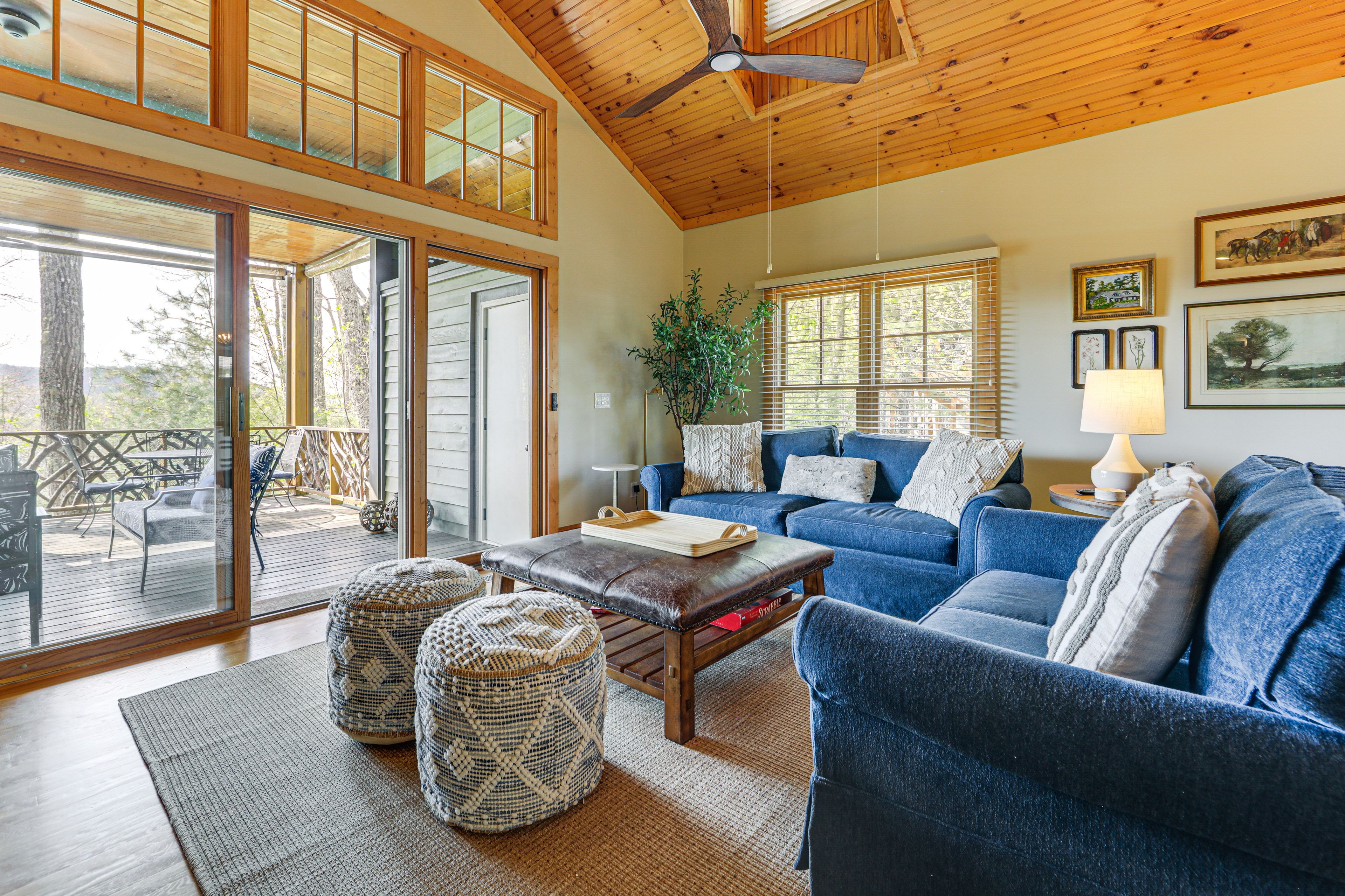 Cashiers Vacation Rental | 3BR | 3BA | 1,600 Sq Ft | Small Step to Enter