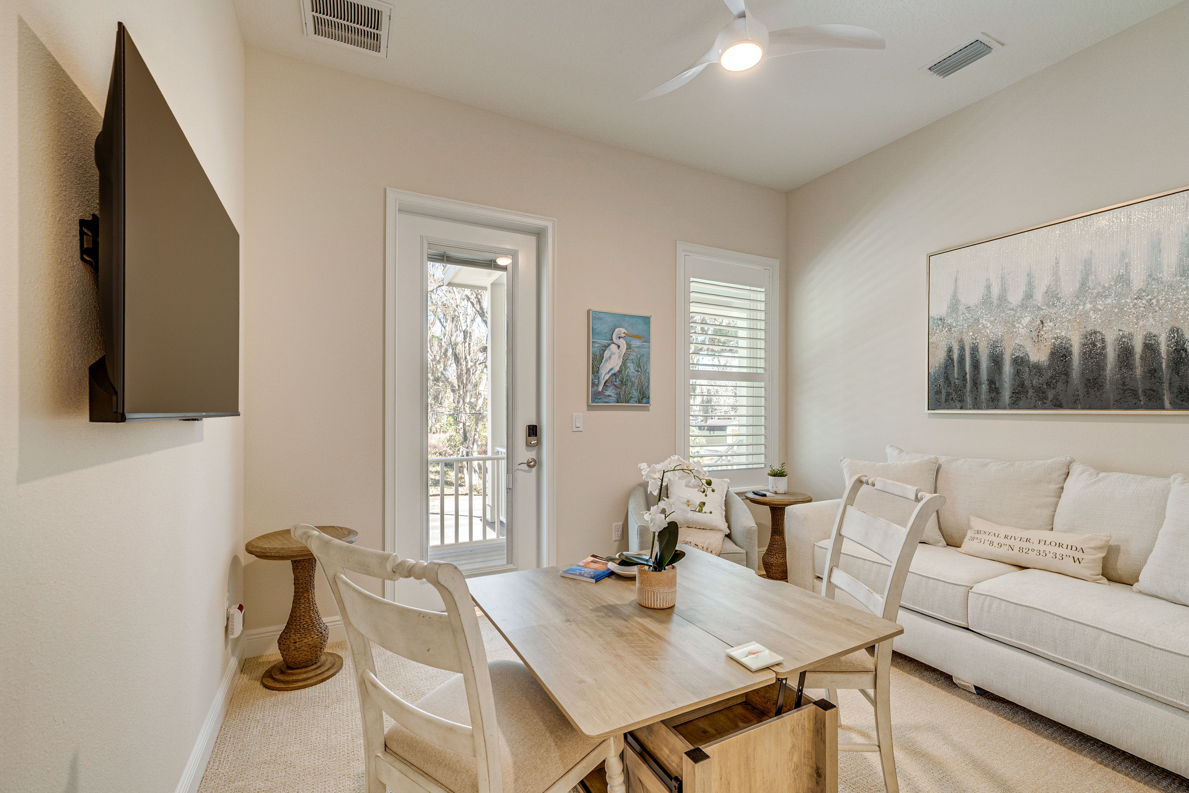 Living Area | Queen Sleeper Sofa