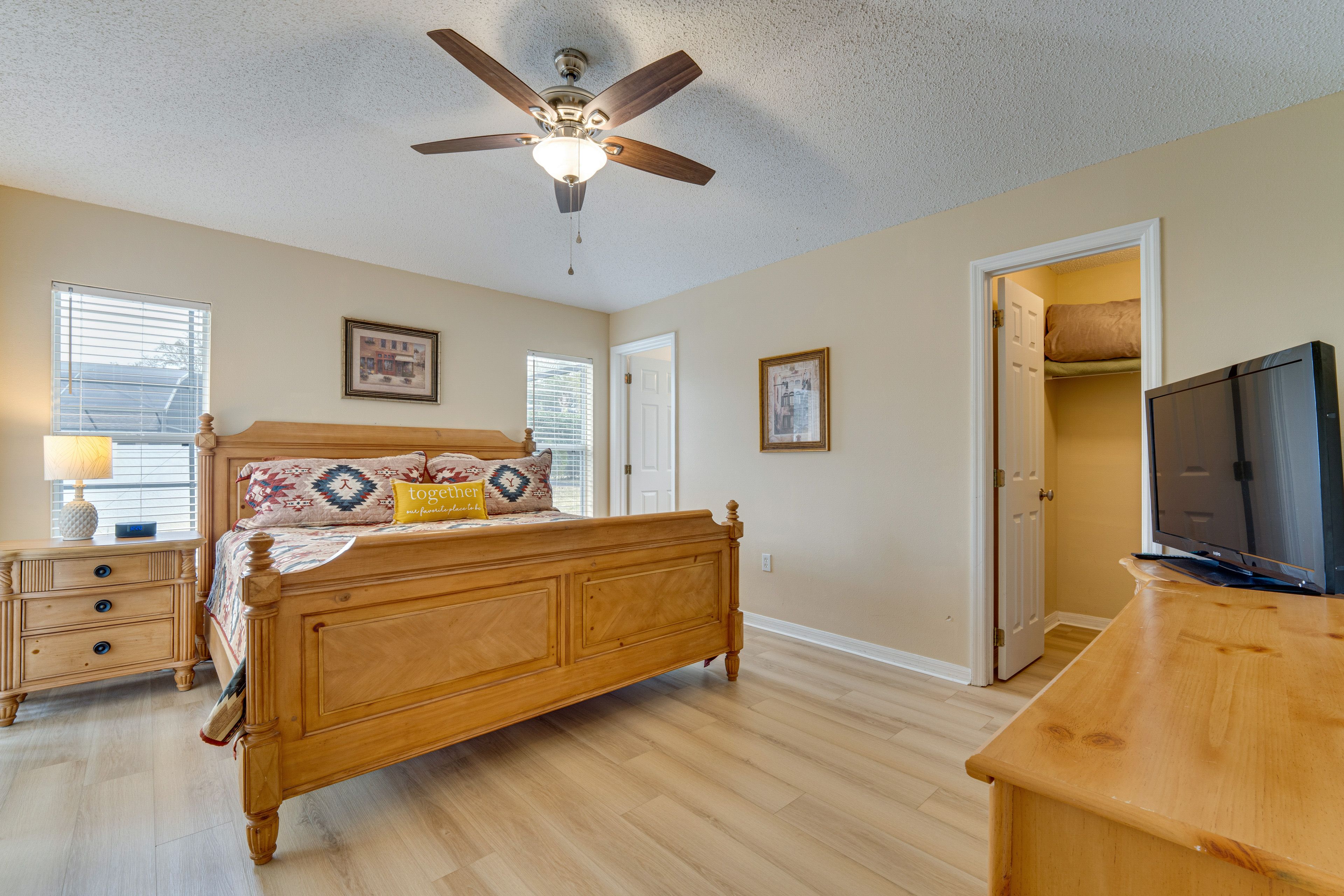 Bedroom 1 | King Bed | Linens Provided