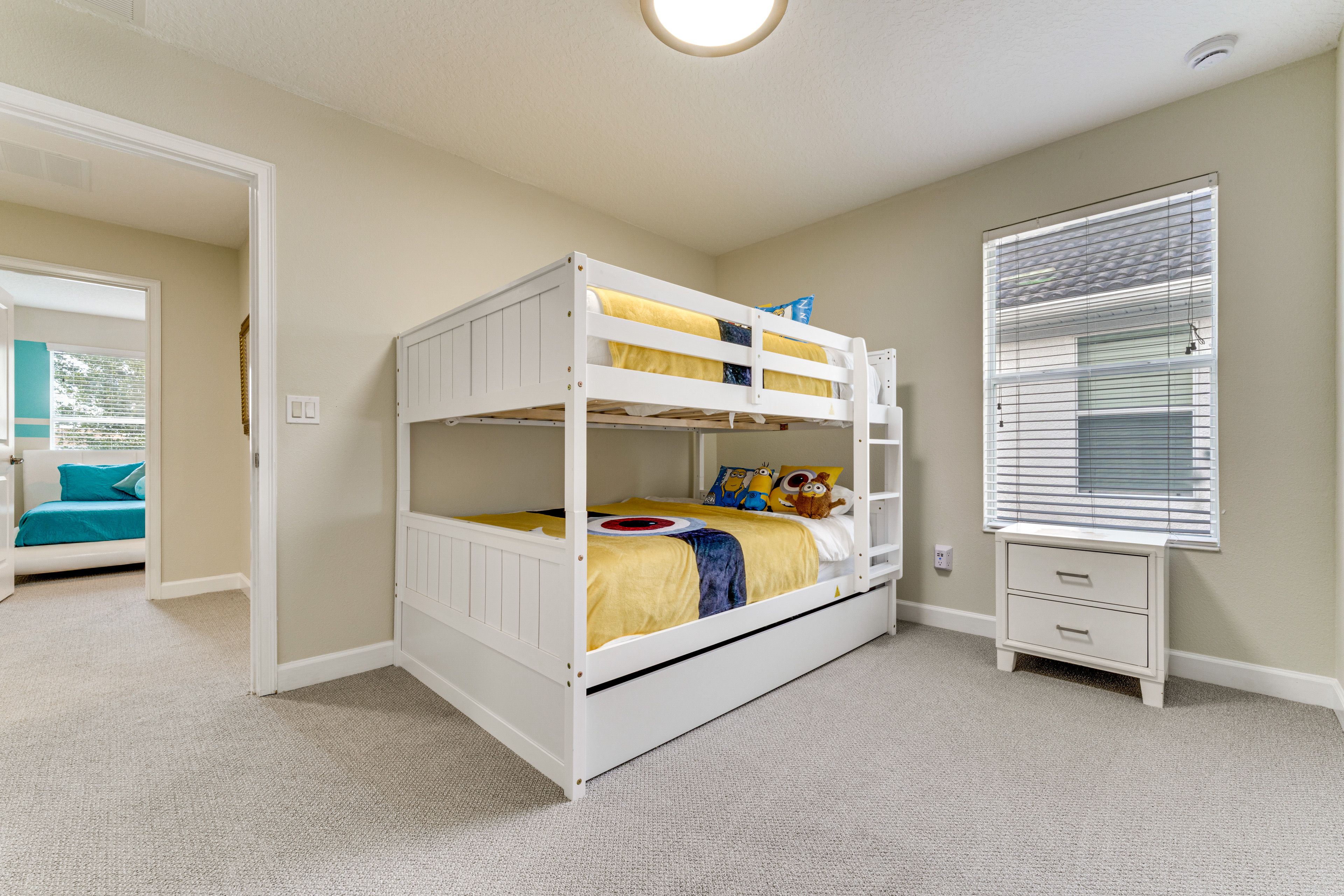 Bedroom 6 | Full Bunk Bed w/ Full Trundle