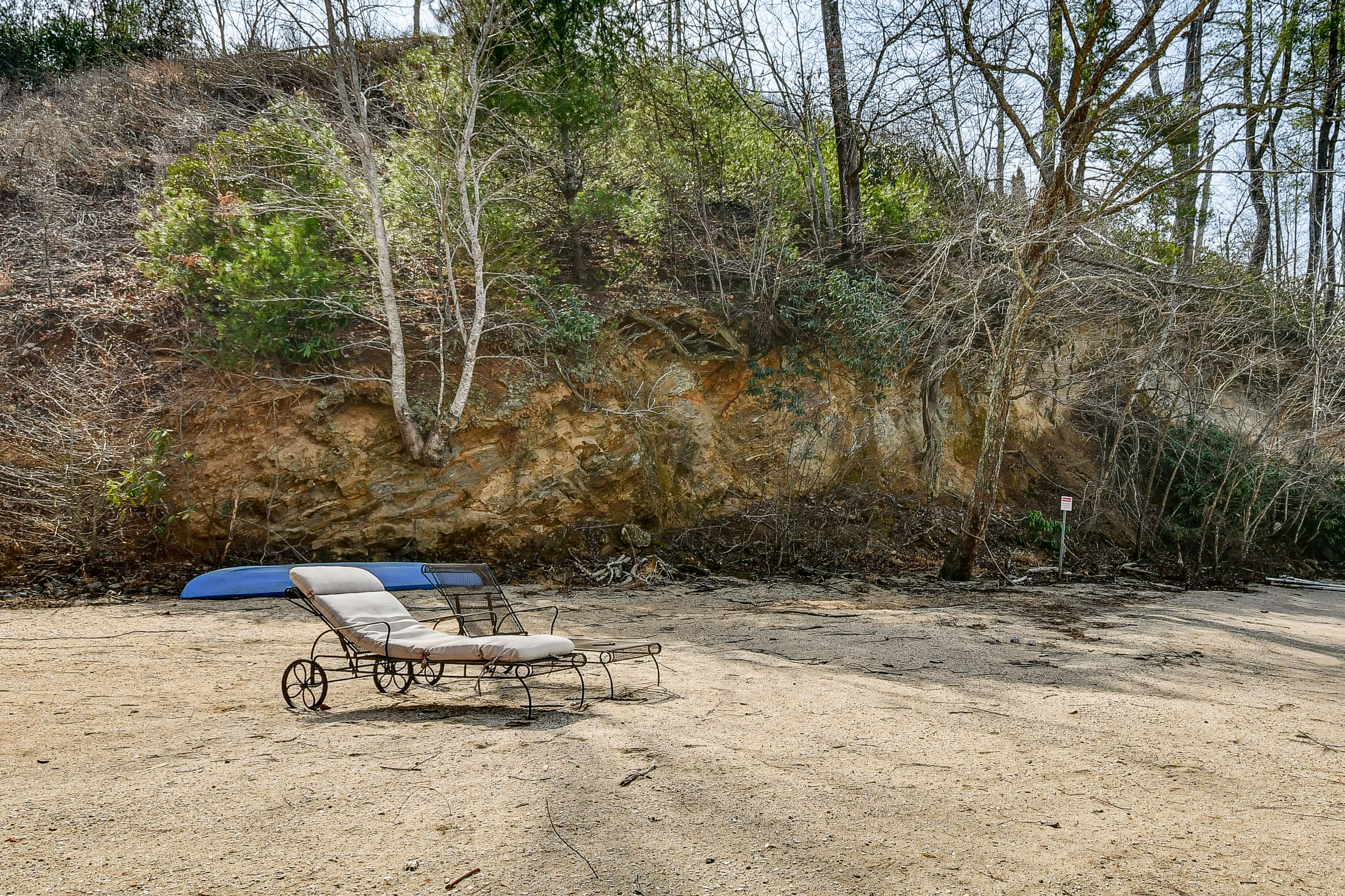 Private Beach | No Dock or Boat Access | Boat Ramp 5 minute drive from Home