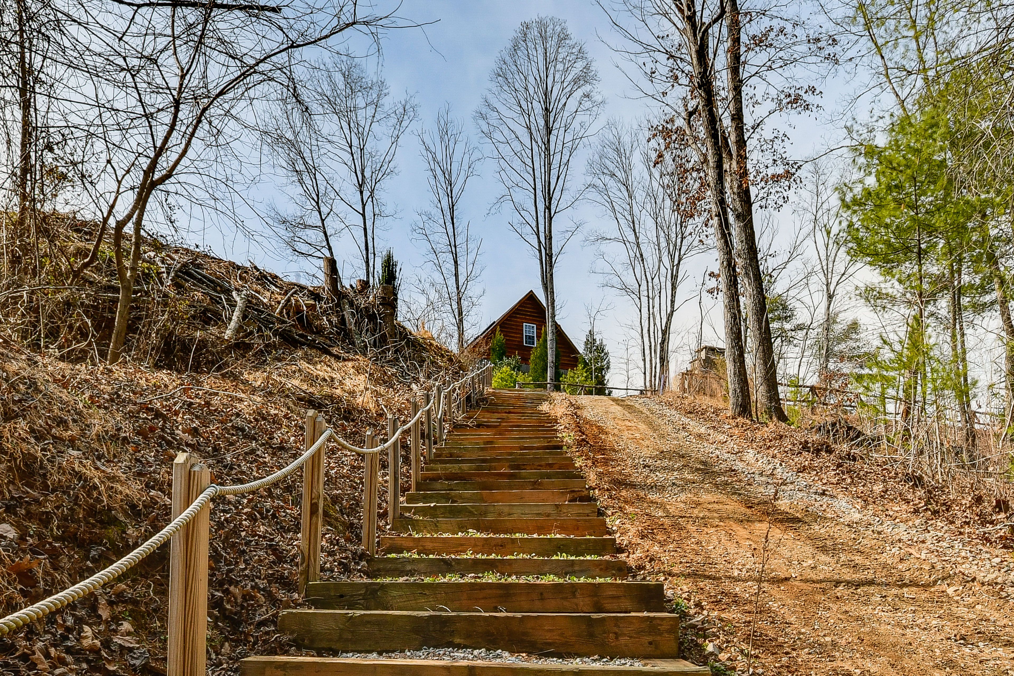 Stairs to Private Beach