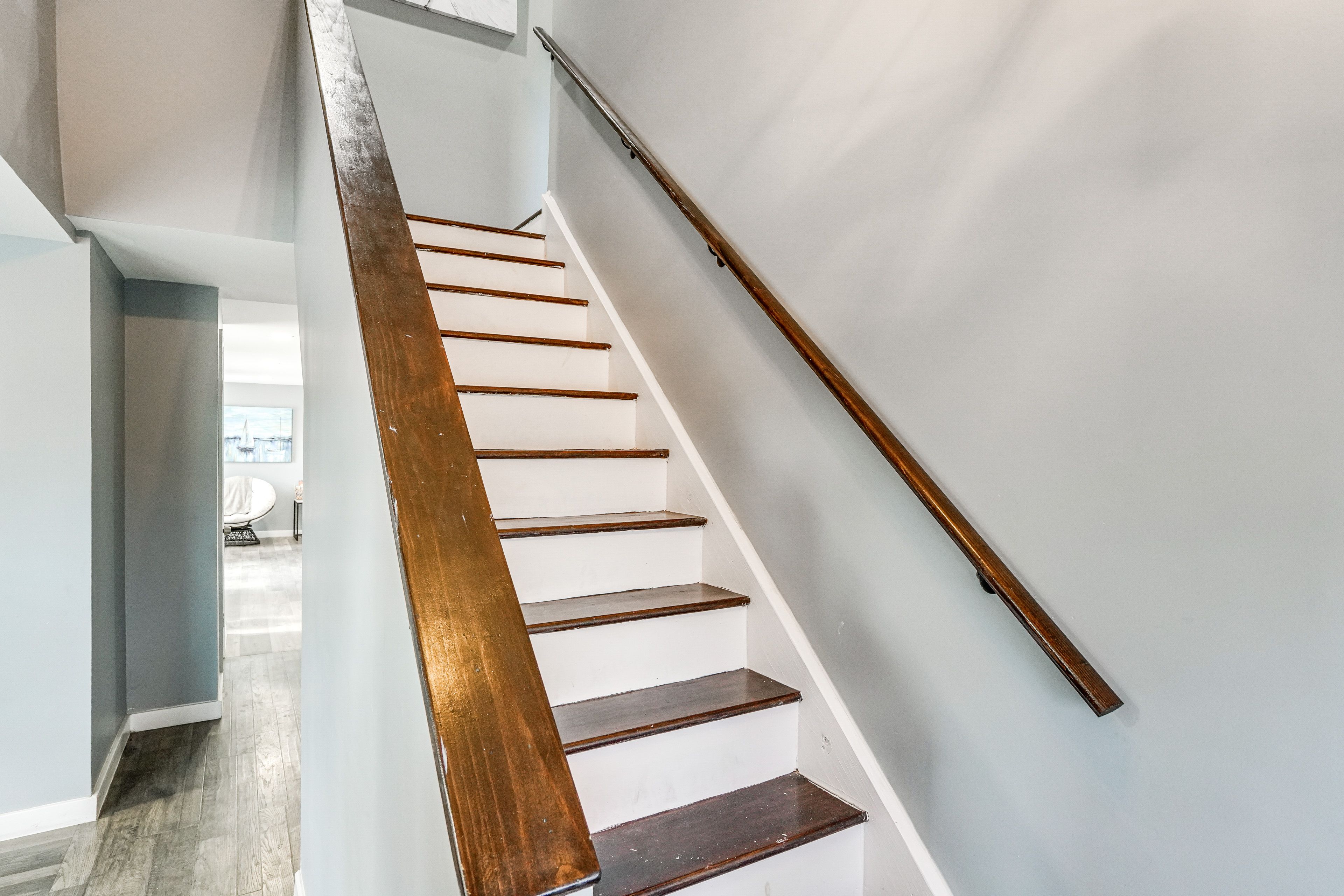 Stairs to Access 2nd Floor