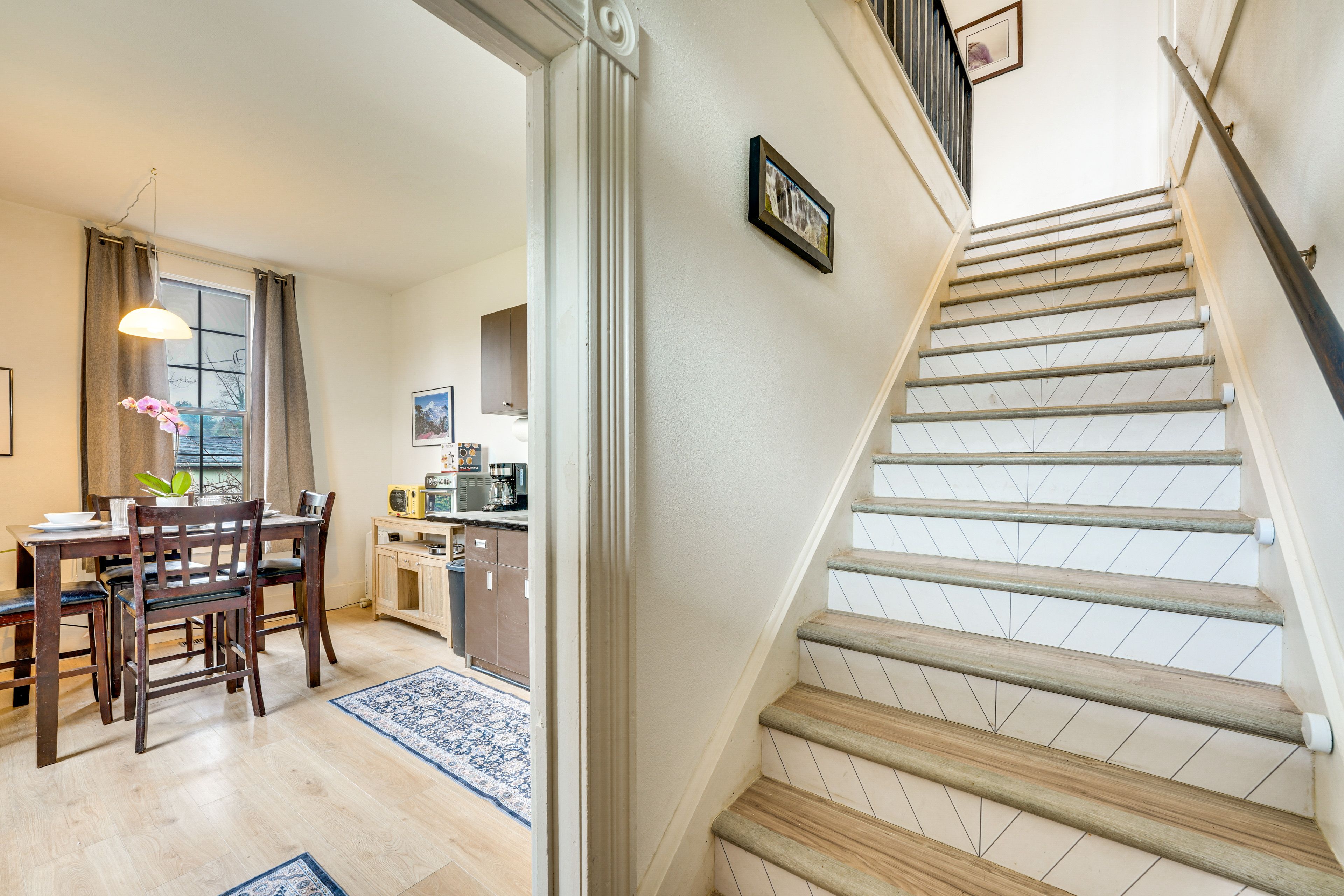 Stairs to Access 2nd Floor