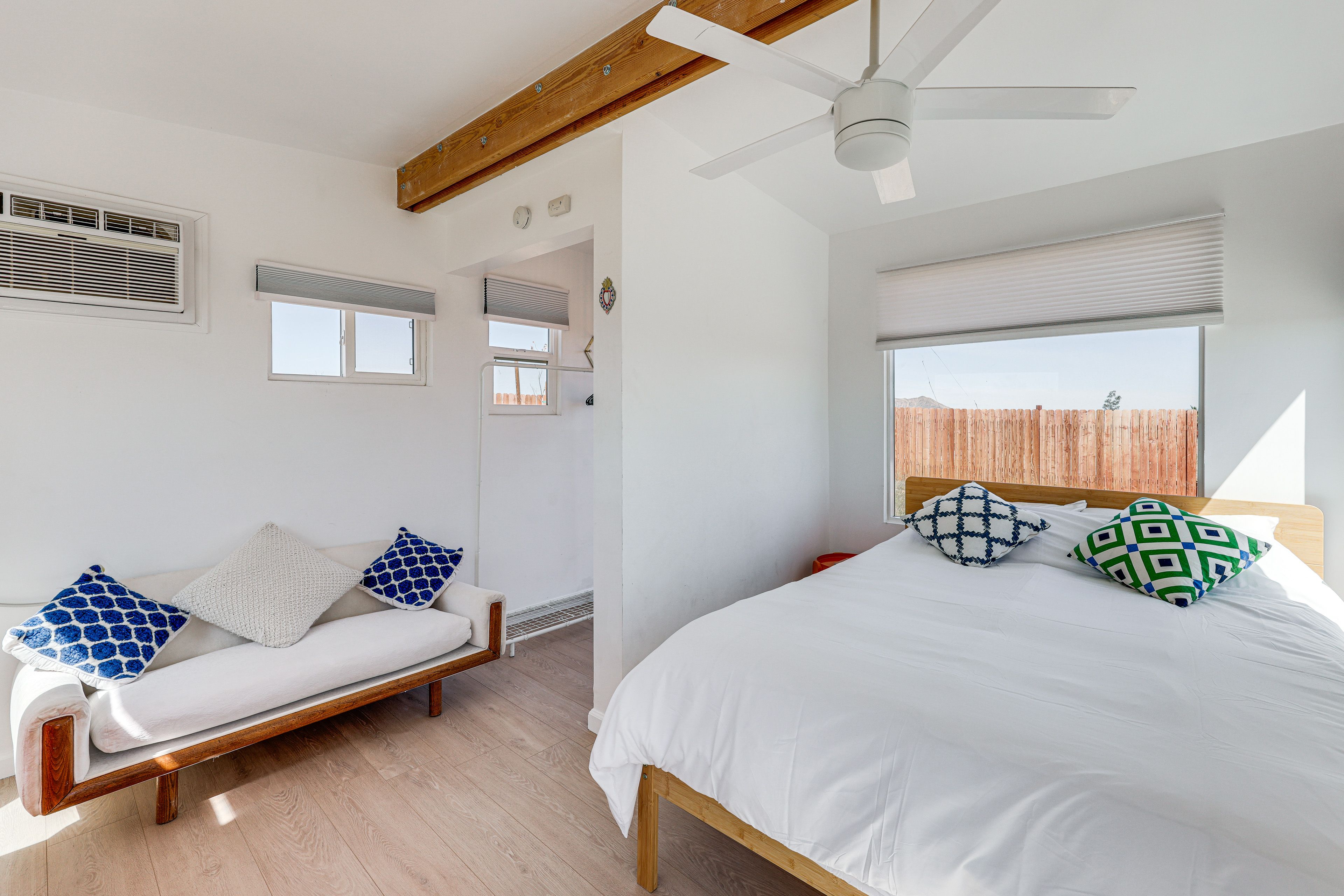 Bedroom 2 (Detached Studio) | Queen Bed