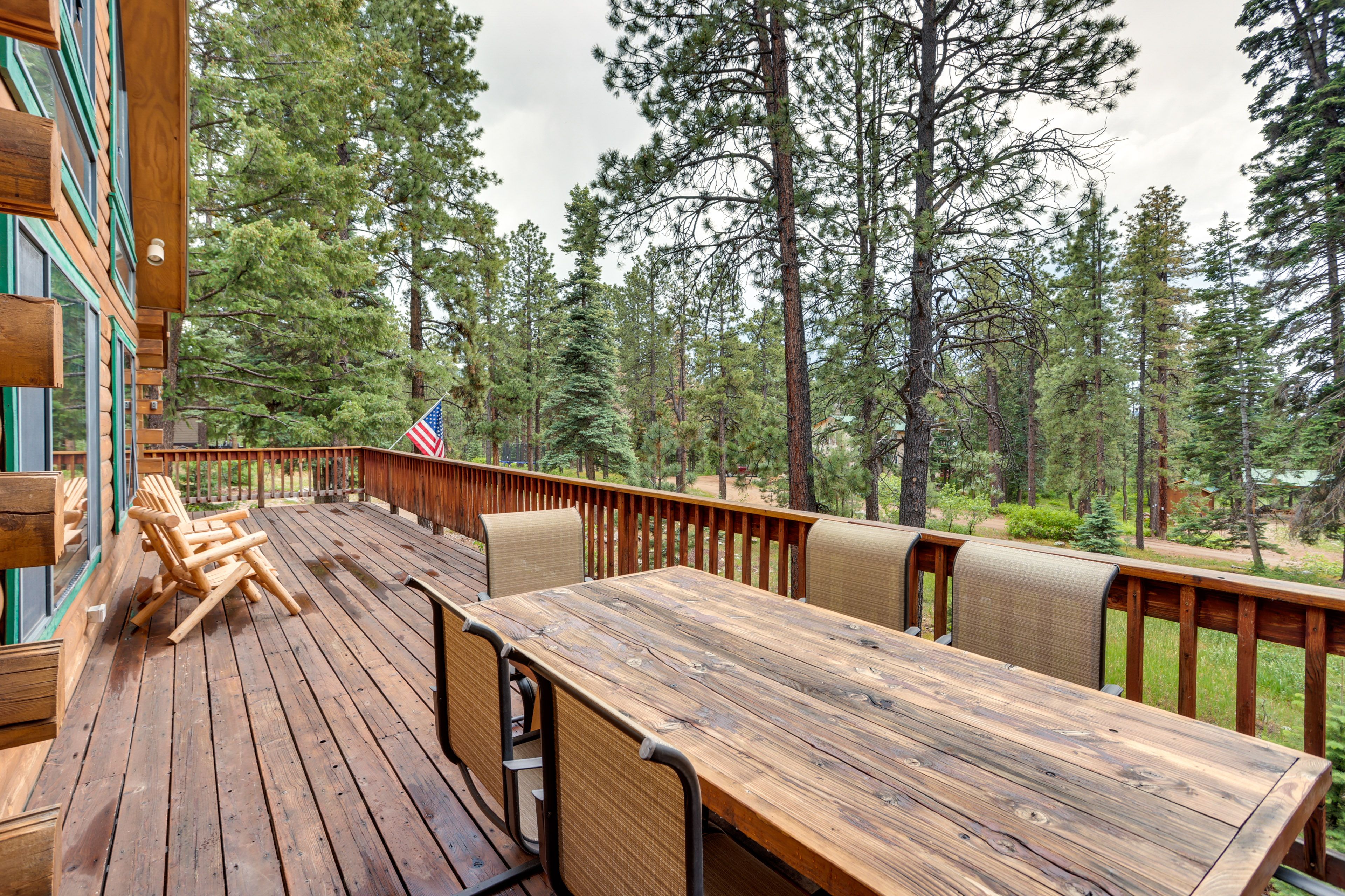 Furnished Deck | Outdoor Dining | Mountain Views