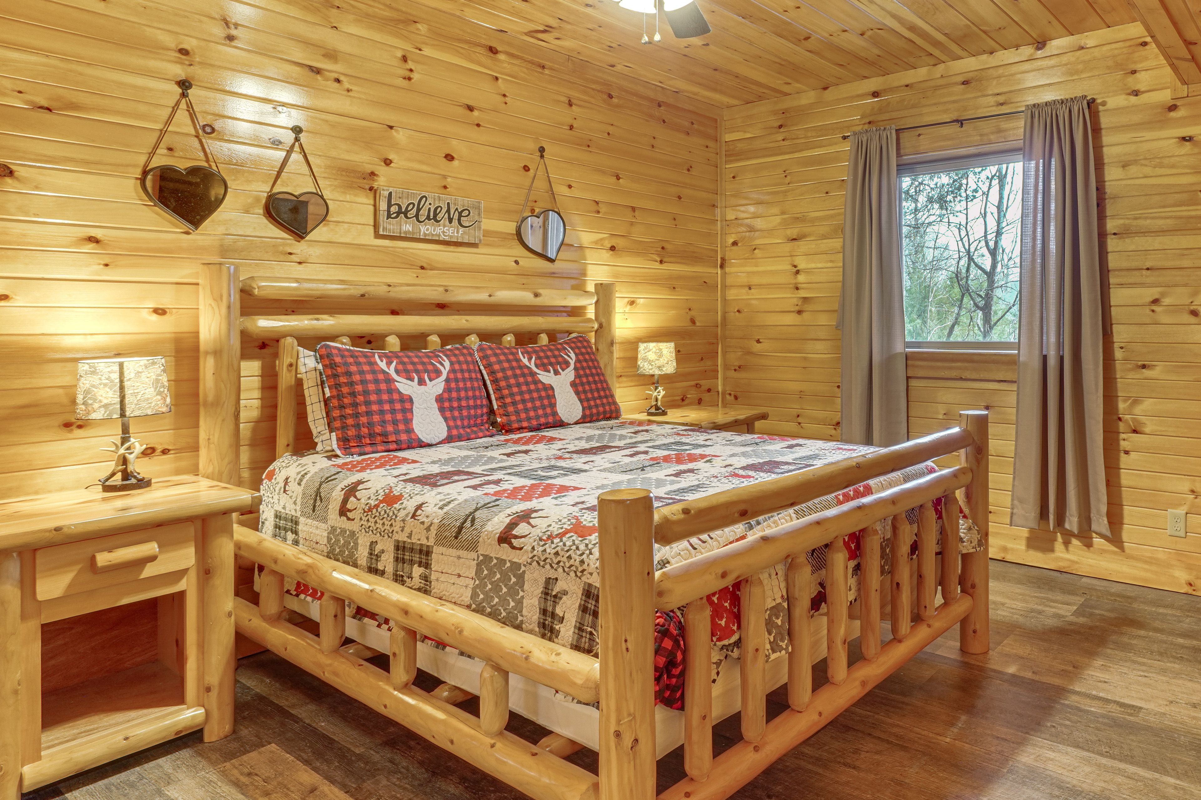 Bedroom 4 | Lower Floor | Queen Bed