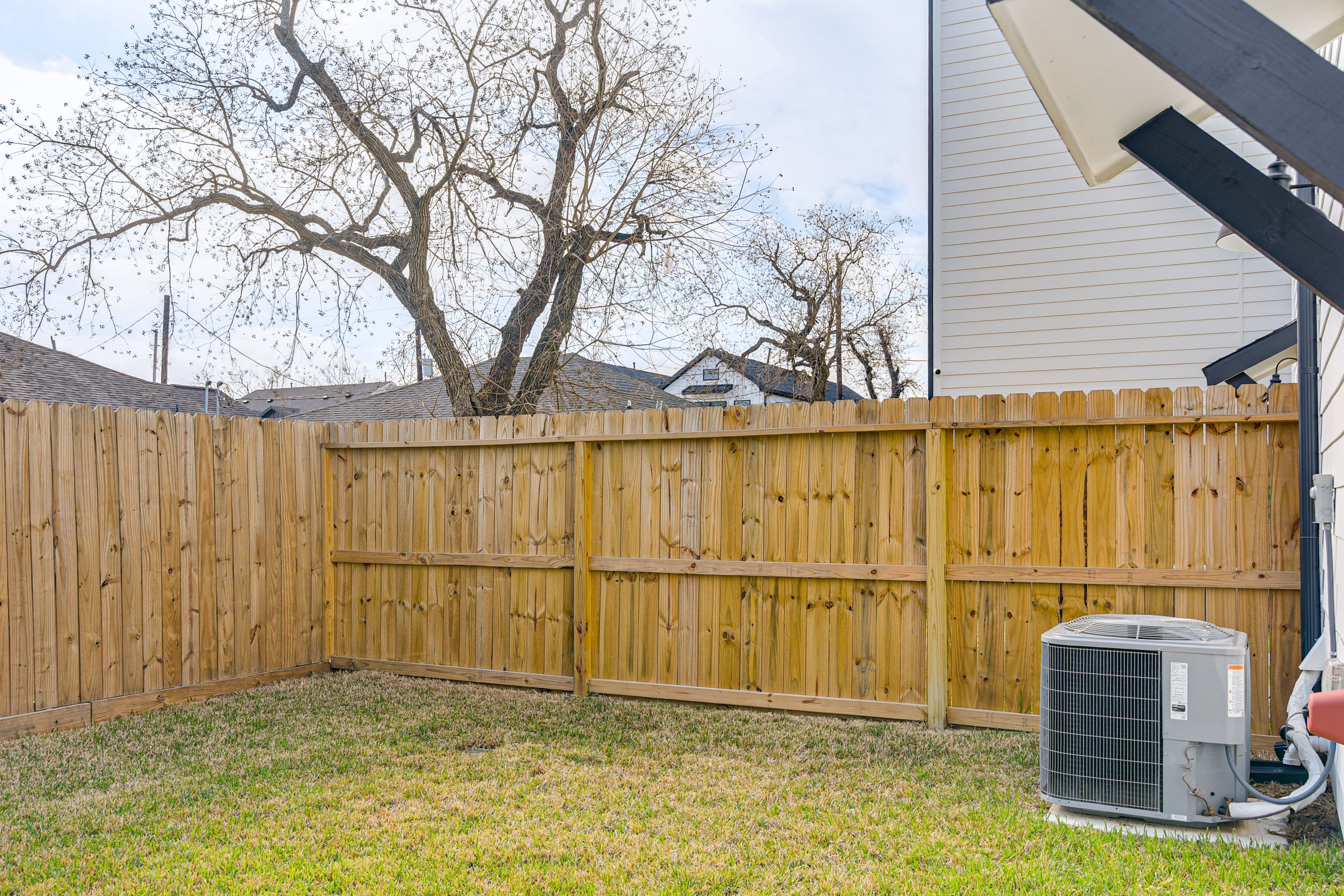 Fenced Backyard