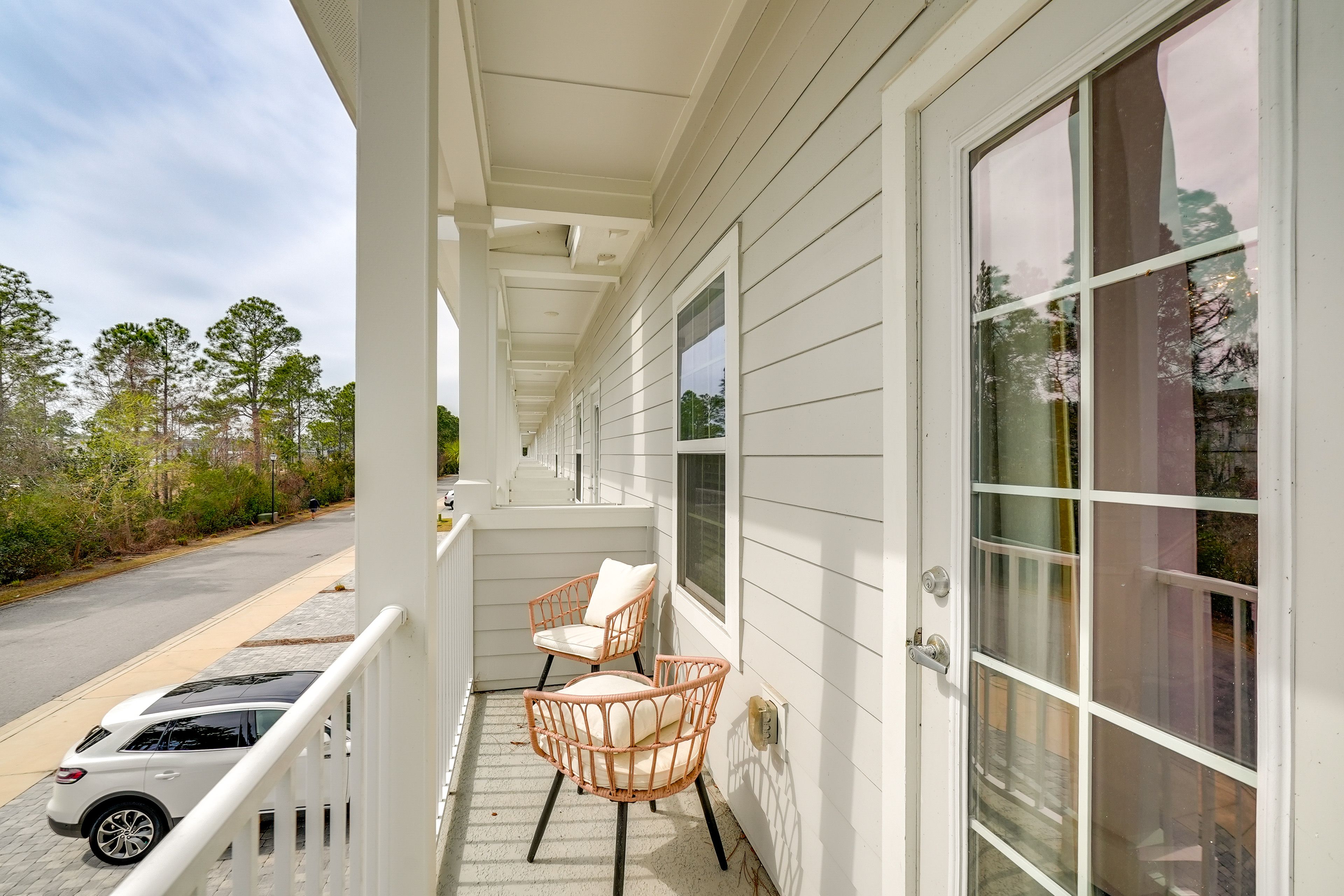 Private Balcony | 2nd Floor | Access via Bedroom 1