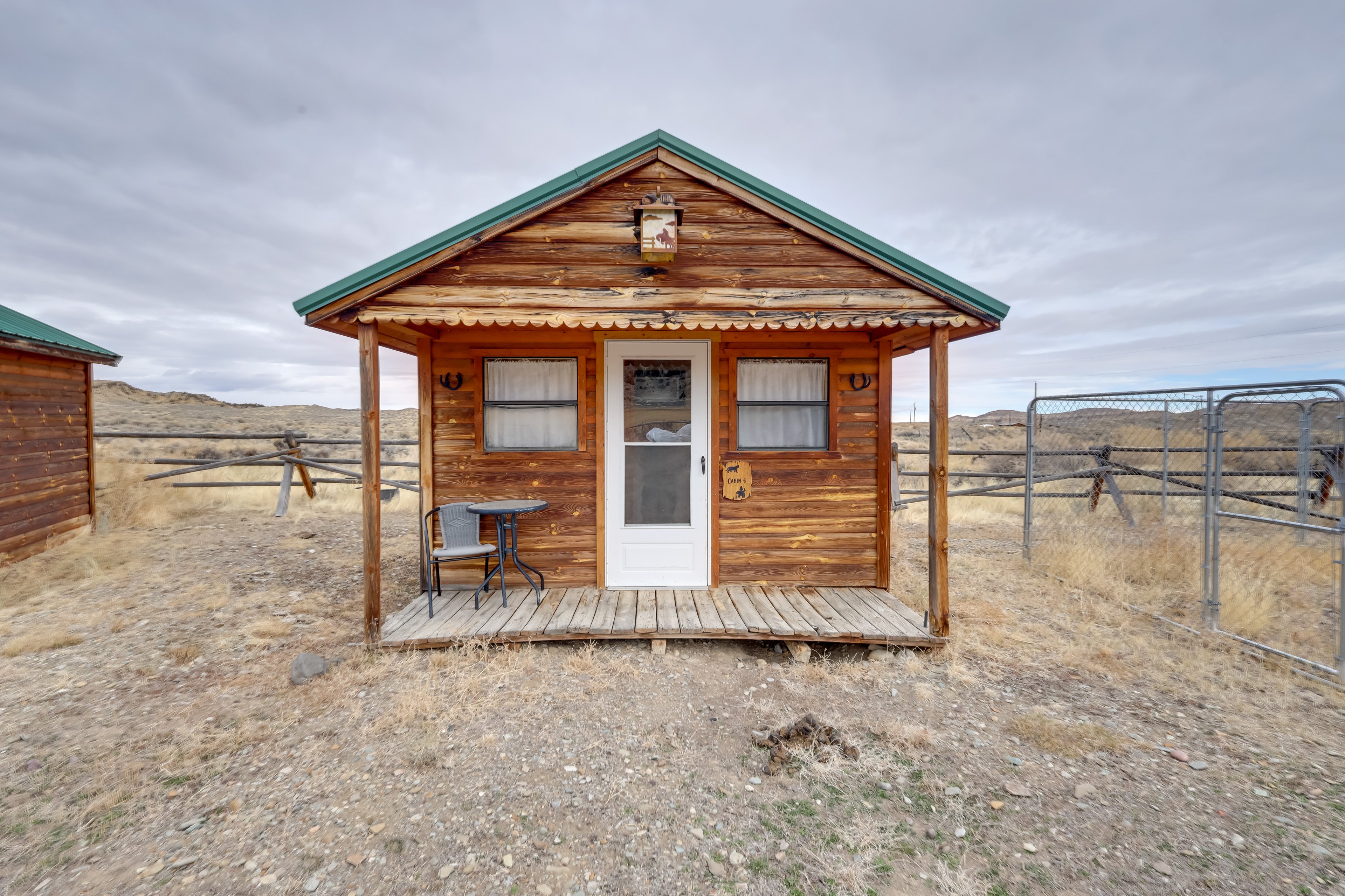 Thermopolis Vacation Rental | Studio | 2 Community Bathrooms | 168 Sq Ft