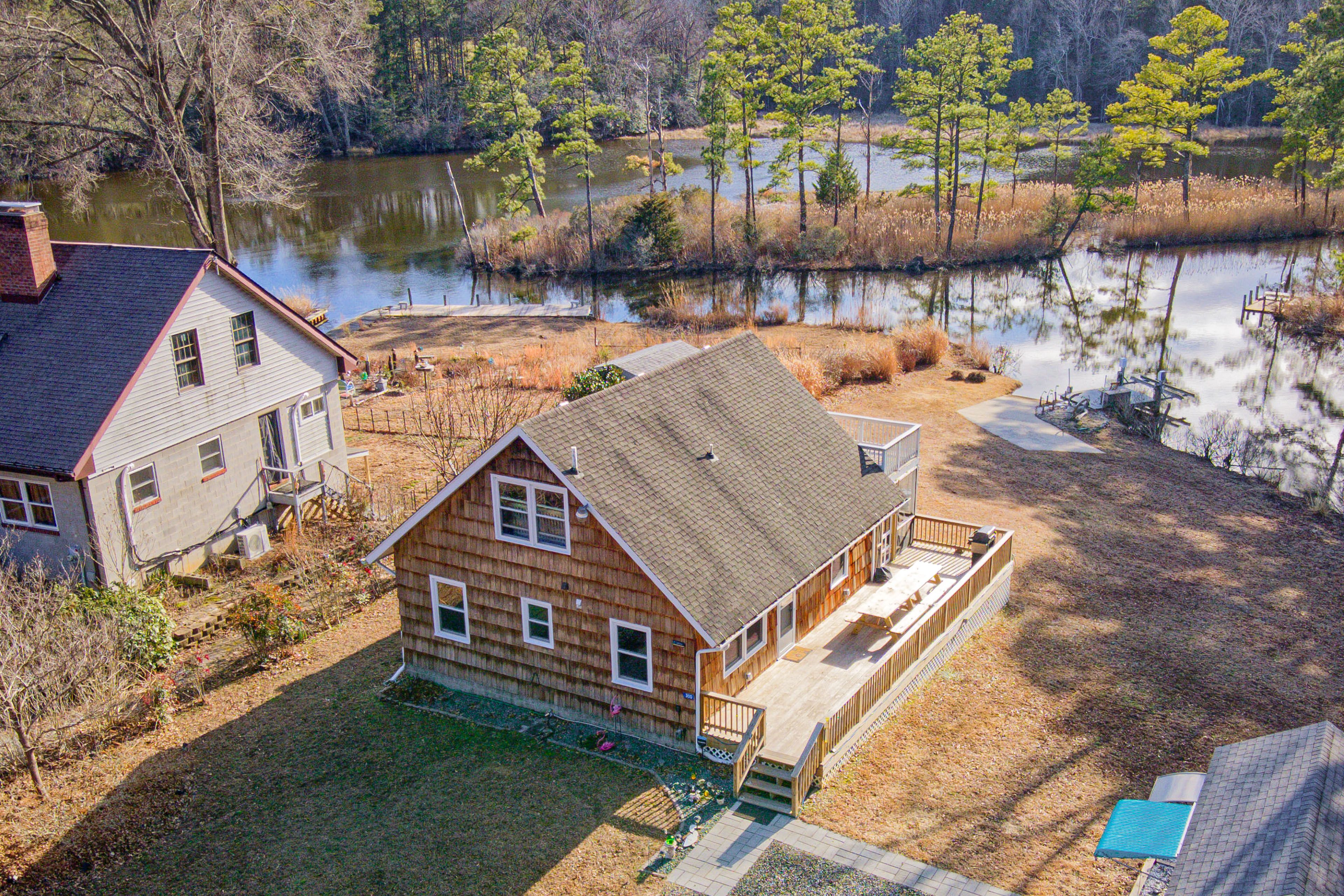 Aerial View | Riverfront Property | Boat Dock & Ramp