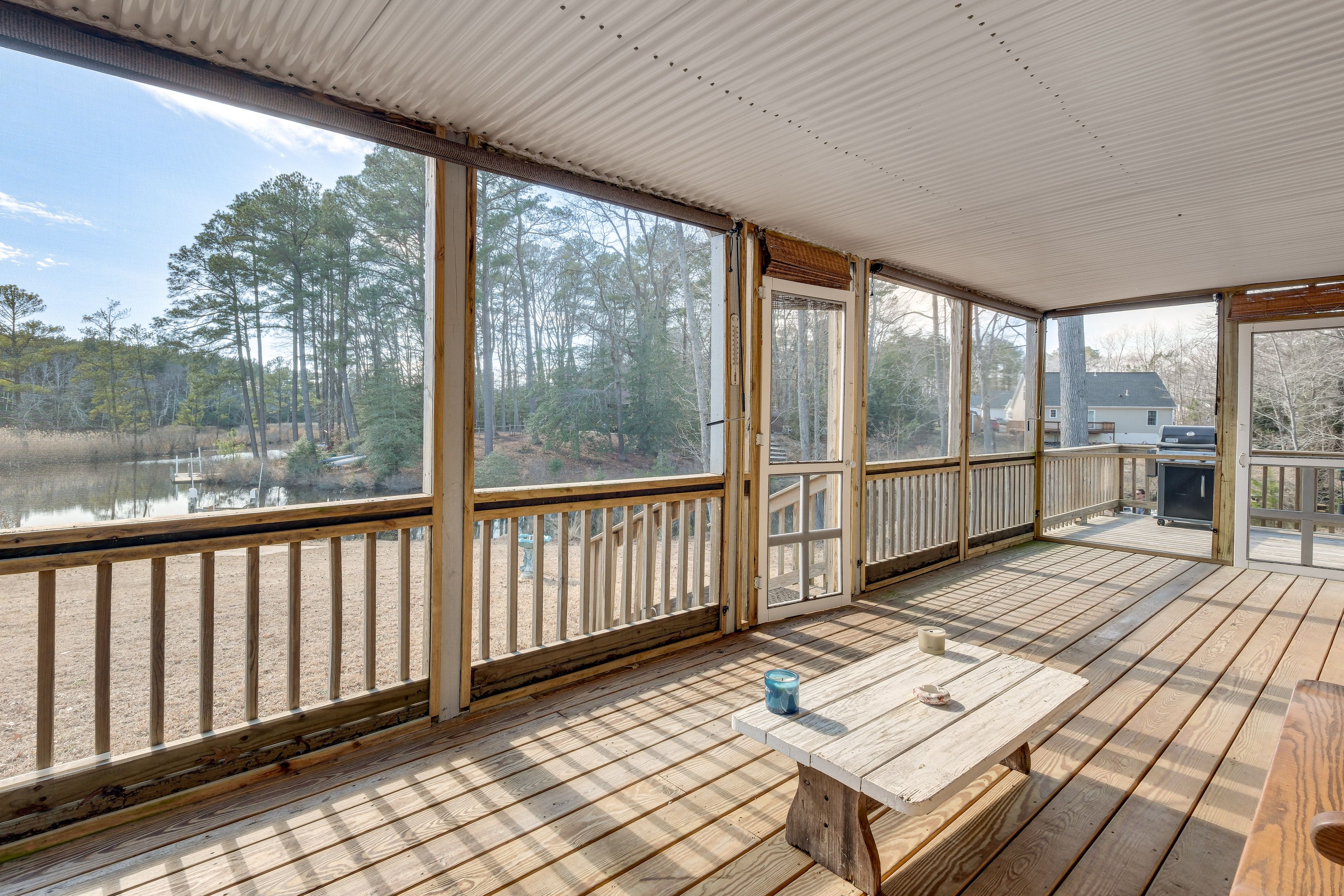 Screened Porch | Outdoor Dining | Gas Grill