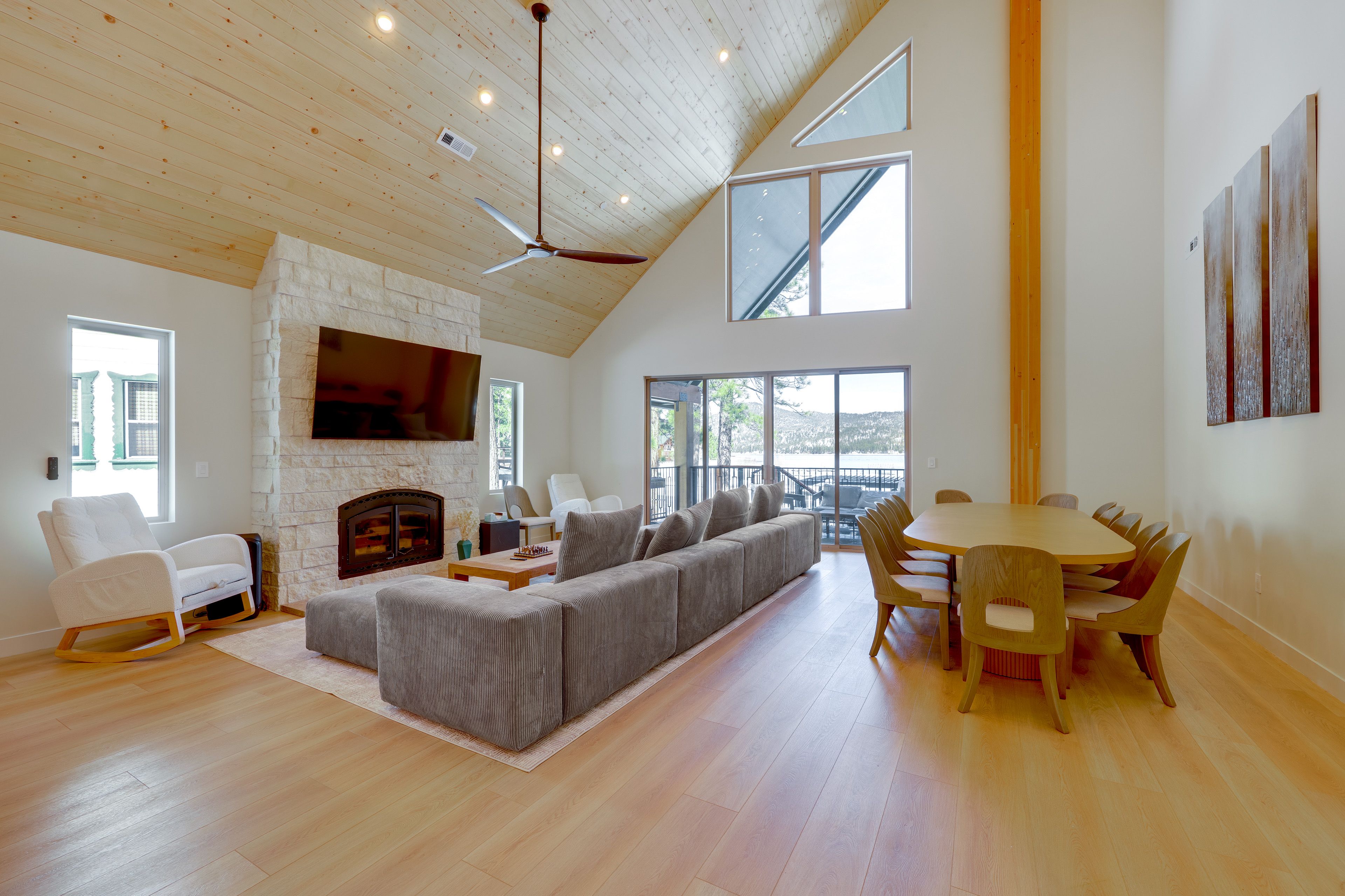 Open-Concept Living/Dining | Lake Views