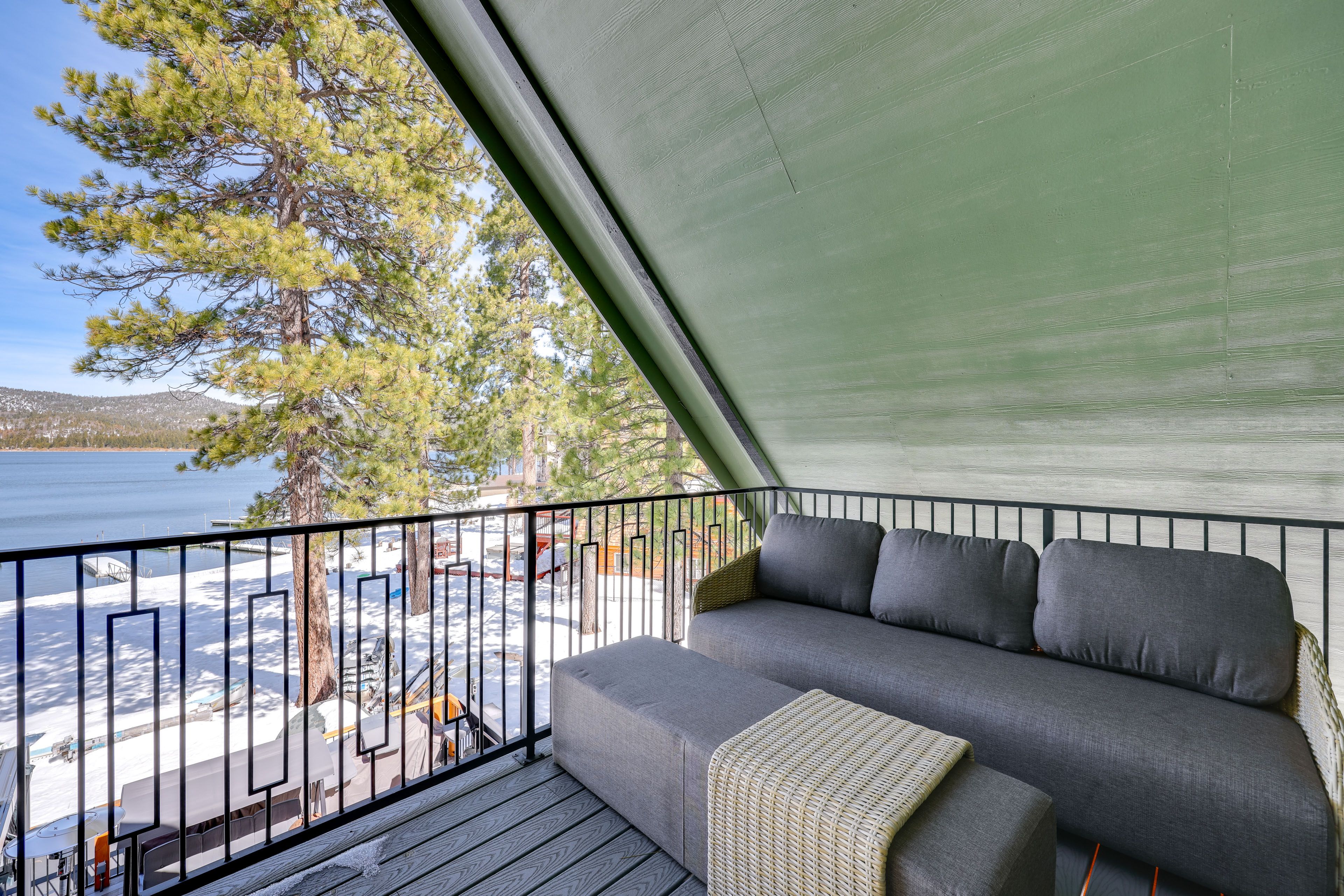 Lake-View Balcony | Upper Level